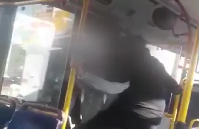 אלימות נגד פקח באוטובוס