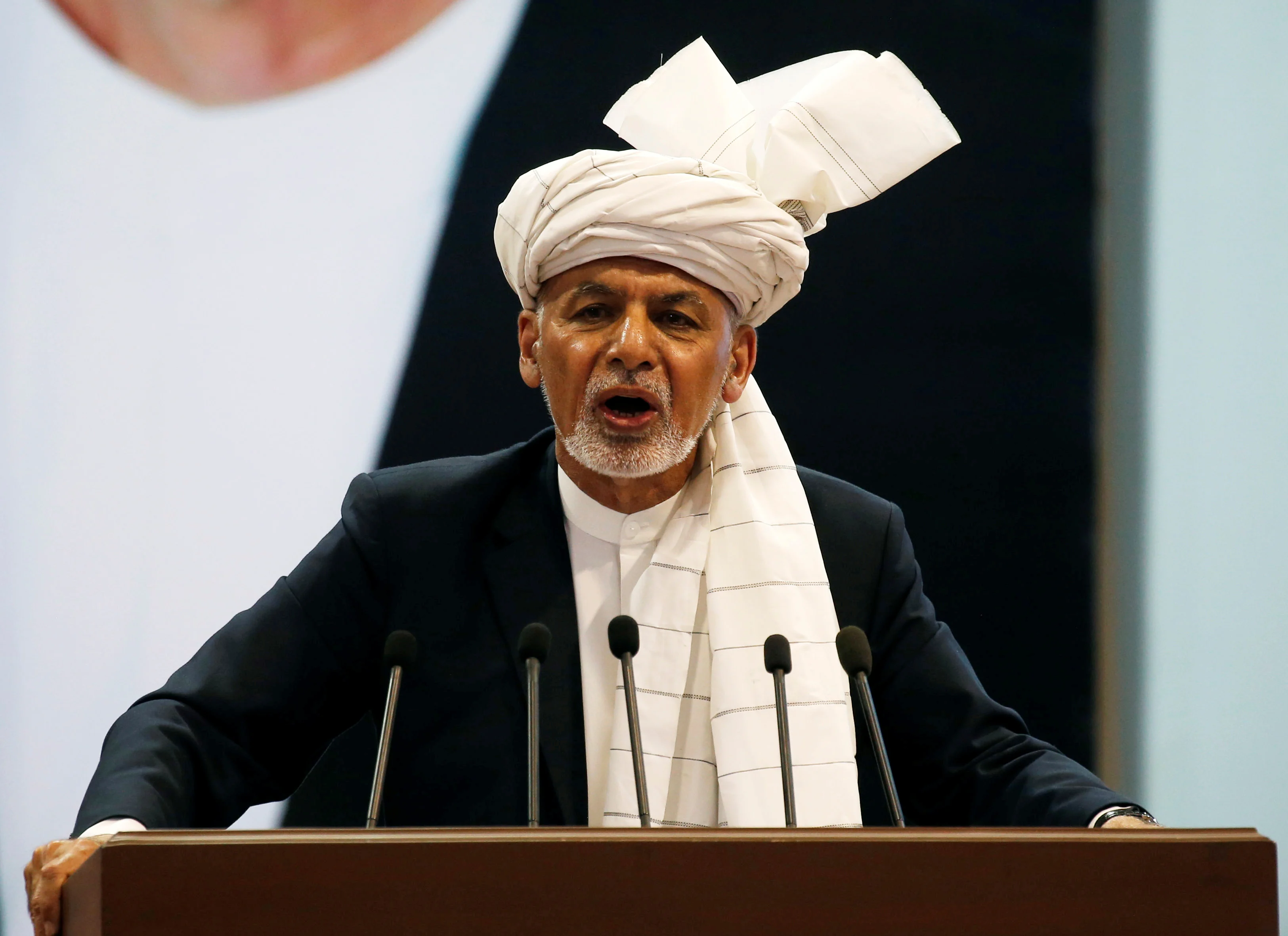 אשרף גאני אחמדזאי, נשיא אפגניסטן