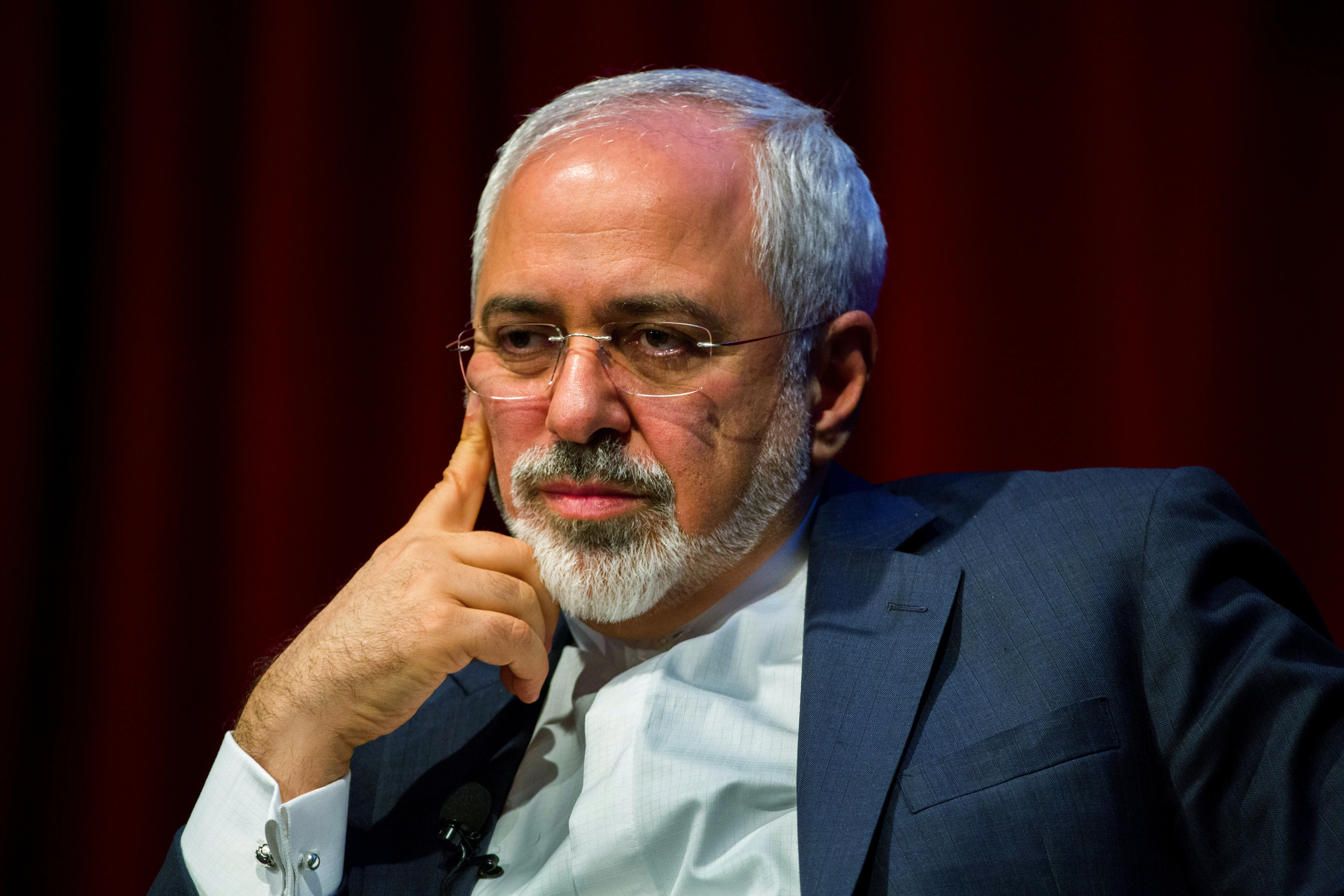 שר החוץ האיראני זריף באירוע בניו יורק