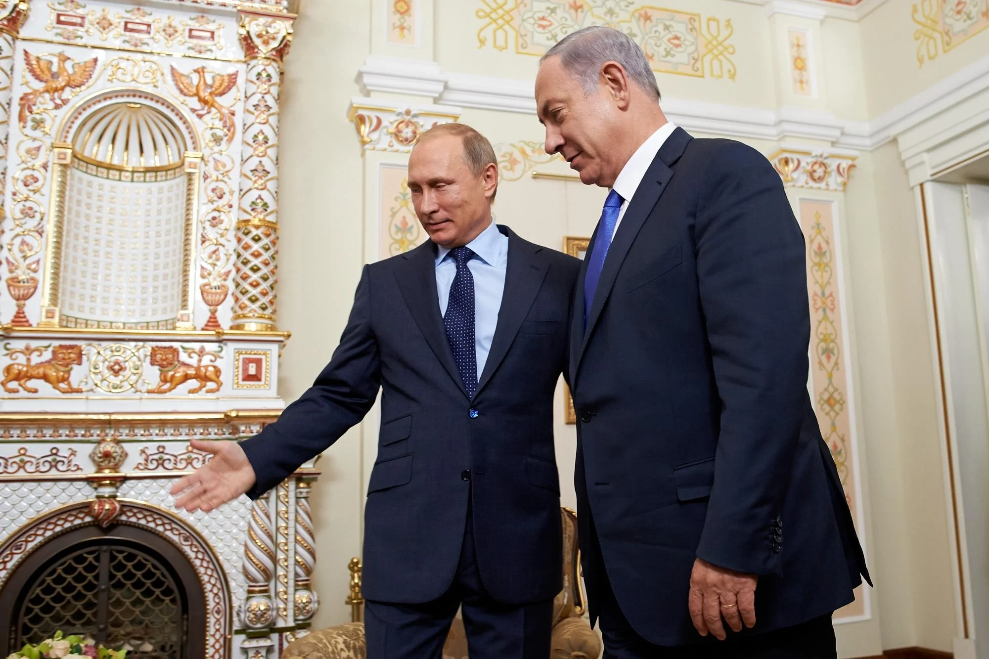 ראש הממשלה נתניהו בפגישתו עם הנשיא פוטין