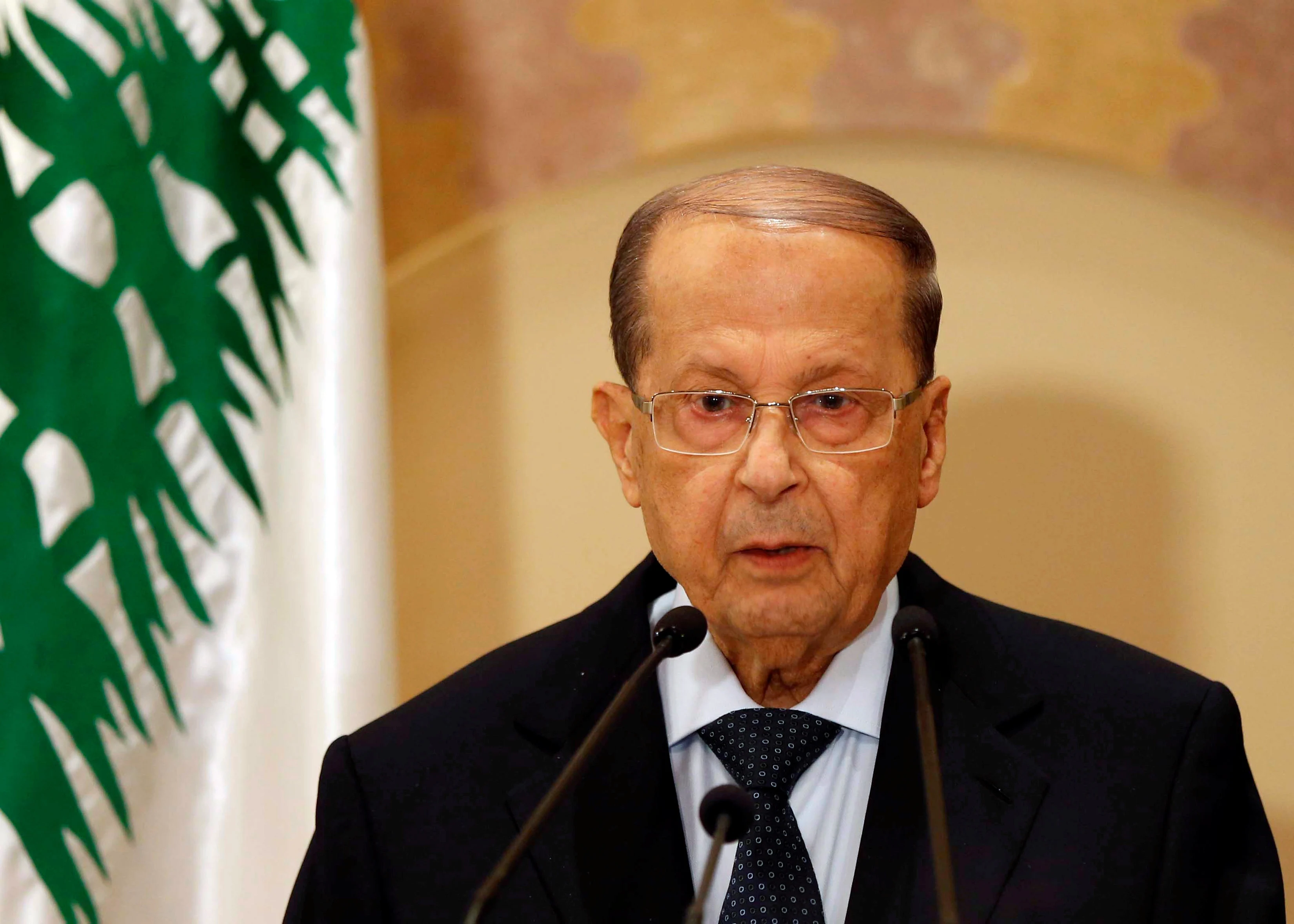 מישל עאון, נשיא לבנון