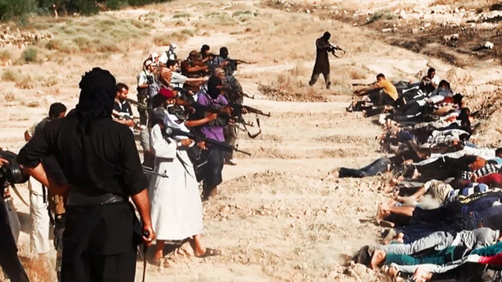 אנשי דאעש טובחים ביזידים בעיראק