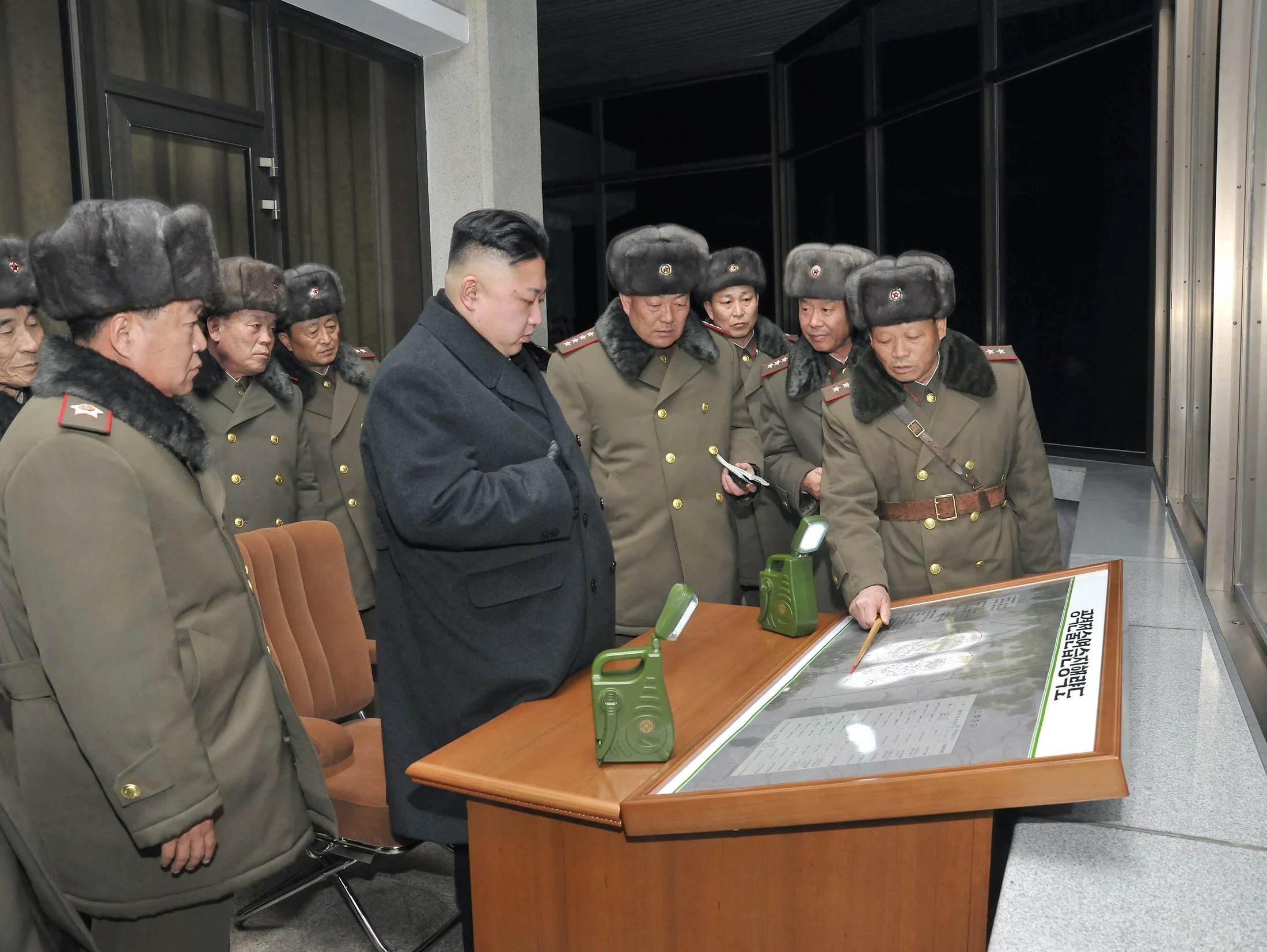 מנהיג קוריאה הצפונית קים ג'ונג און