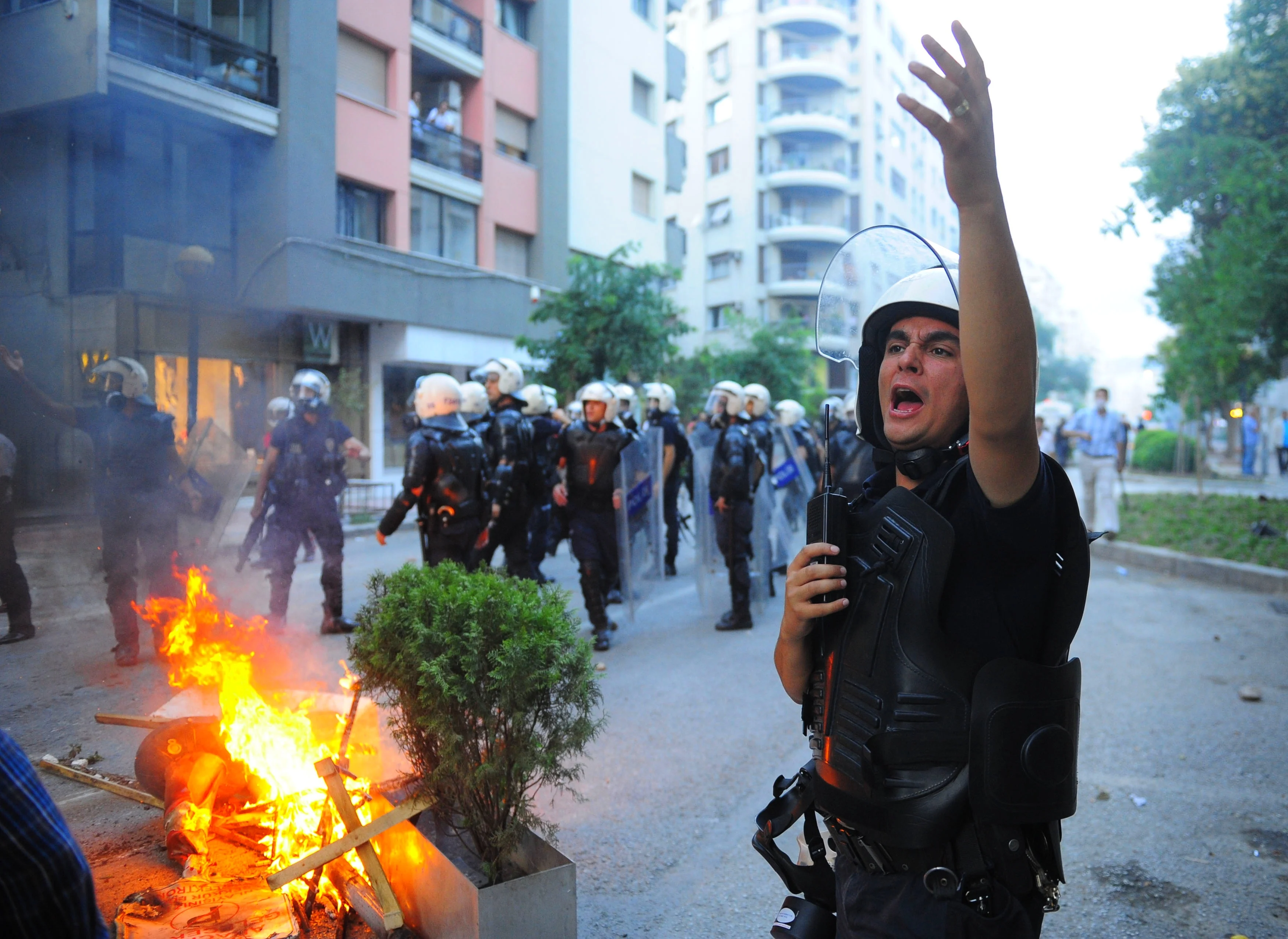 הפגנות נגד ארדואן וממשלת טורקיה באנקרה