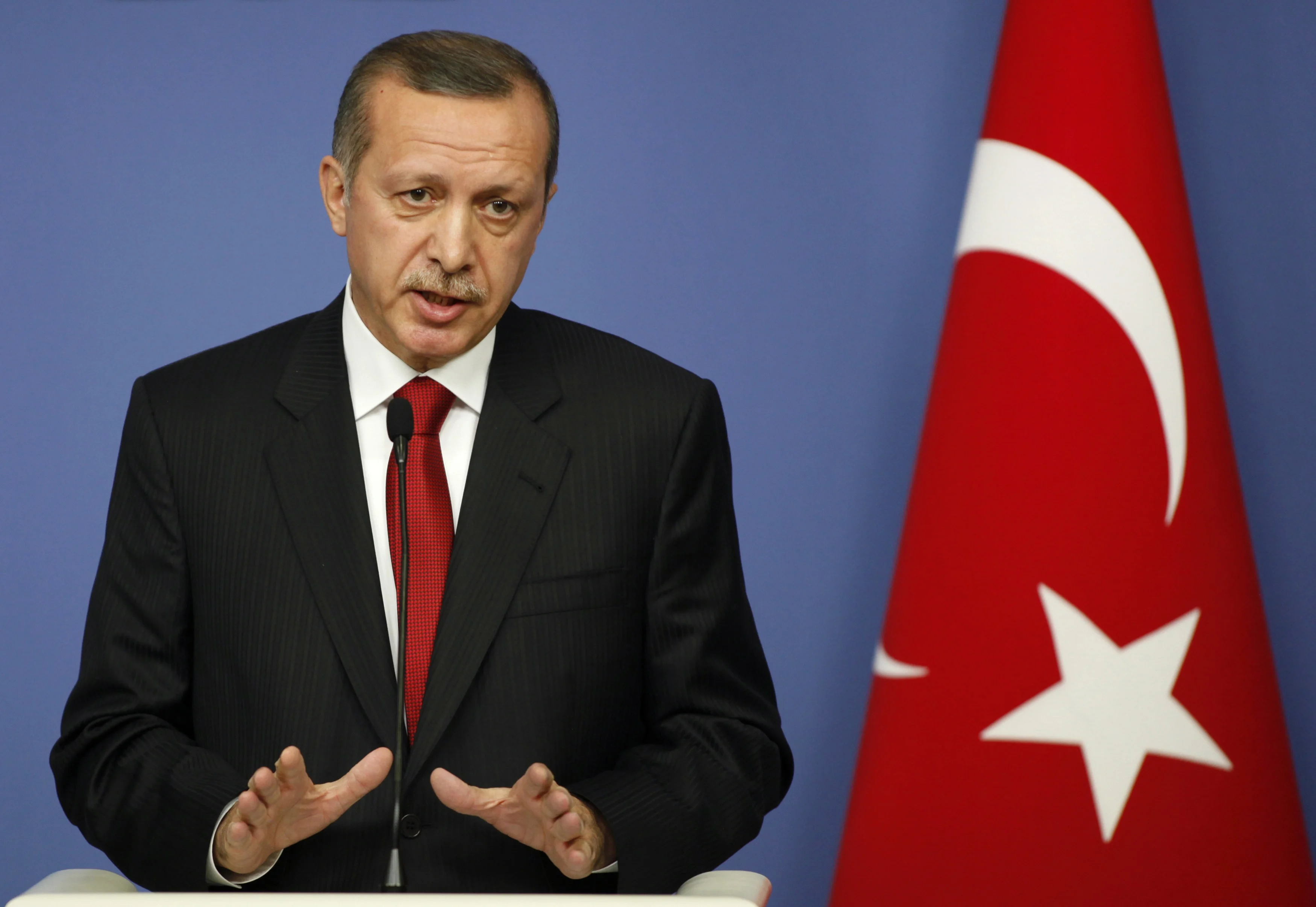נשיא טורקיה, רג'פ טאיפ ארדואן, מודיע על ניתוק היחסים עם צרפת