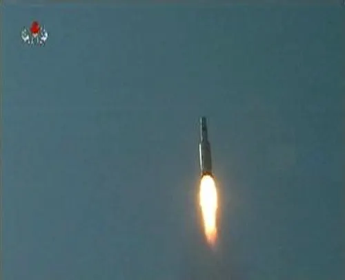 שיגור טיל של קוריאה הצפונית
