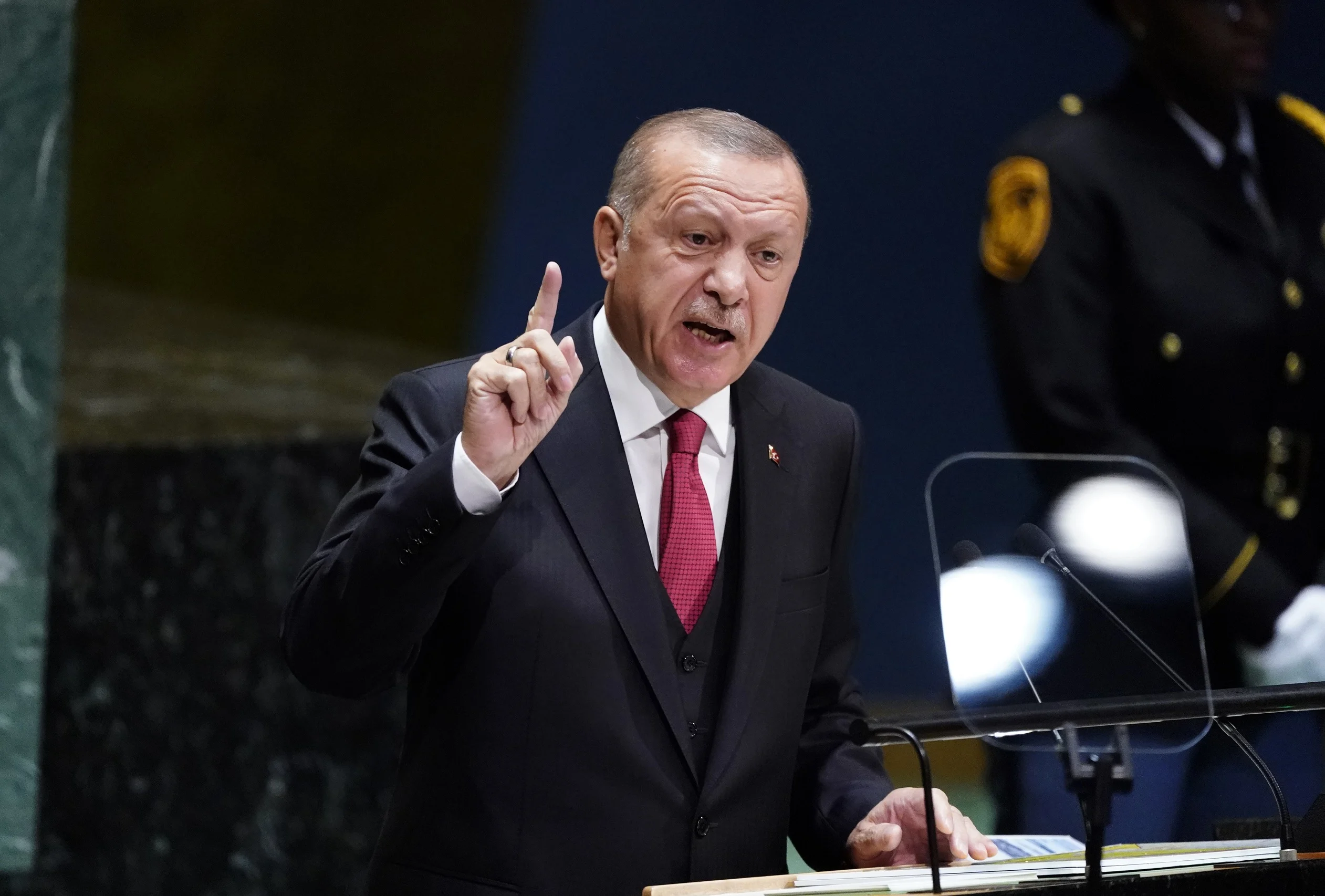 Turkey's President Recep Tayyip Erdogan Addresses The 74th Session Of The United Nations General Assembly At U.n. Headquarters In New York City, New York, U.s.