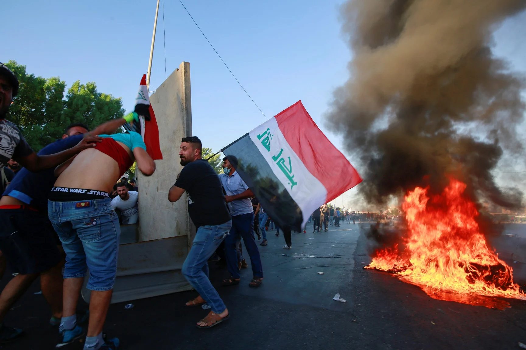 ההפגנות נגד השחיתות השלטונית בעיראק
