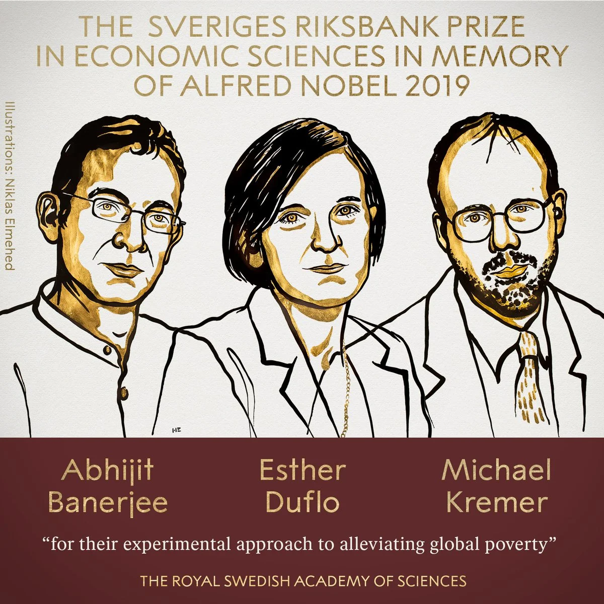 זוכי פרס נובל לכלכלה לשנת 2019