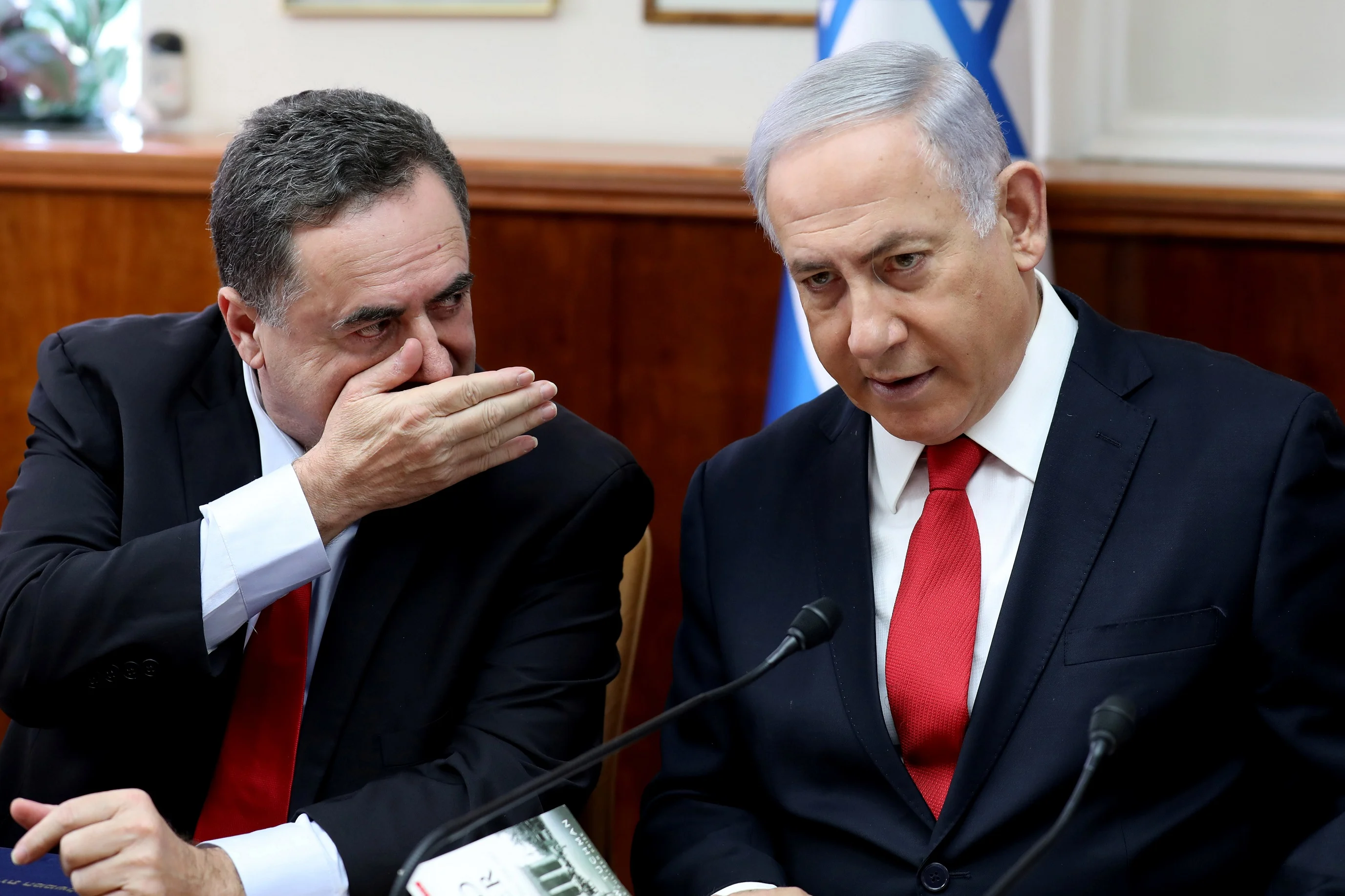 ראש הממשלה בנימין נתניהו ושר האוצר ישראל כ''ץ