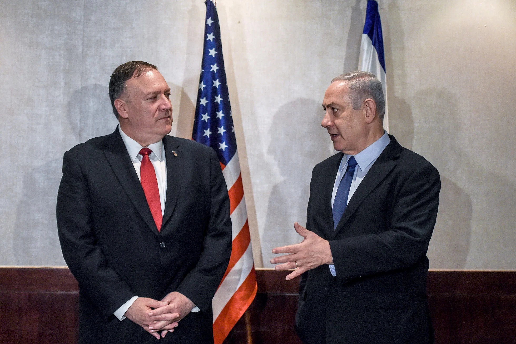The United States Secretary Of State Mike Pompeo Meets Israeli Prime Minister Benjamin Netanyahu In Lisbon