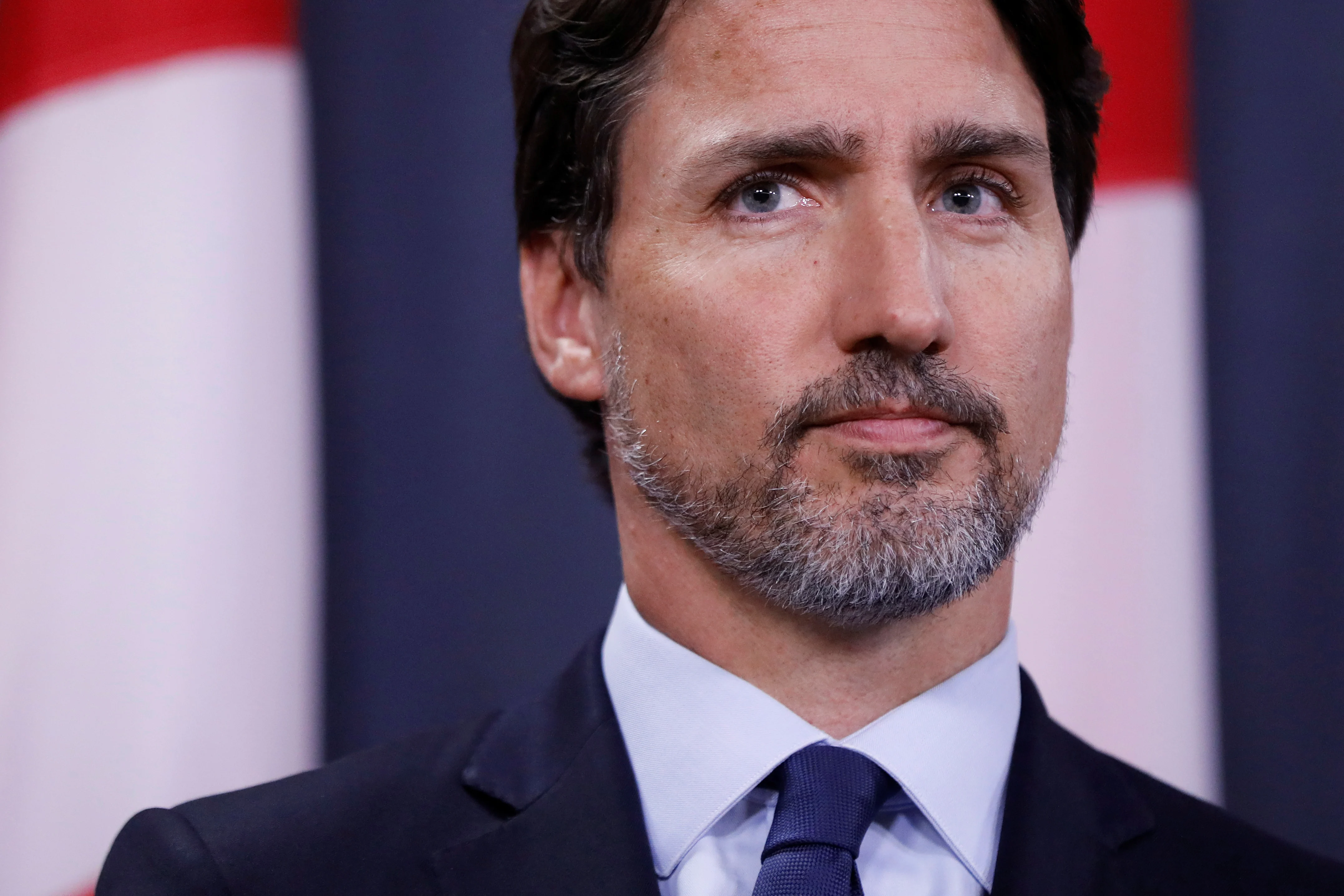 Canada's Pm Trudeau Attends A News Conference In Ottawa