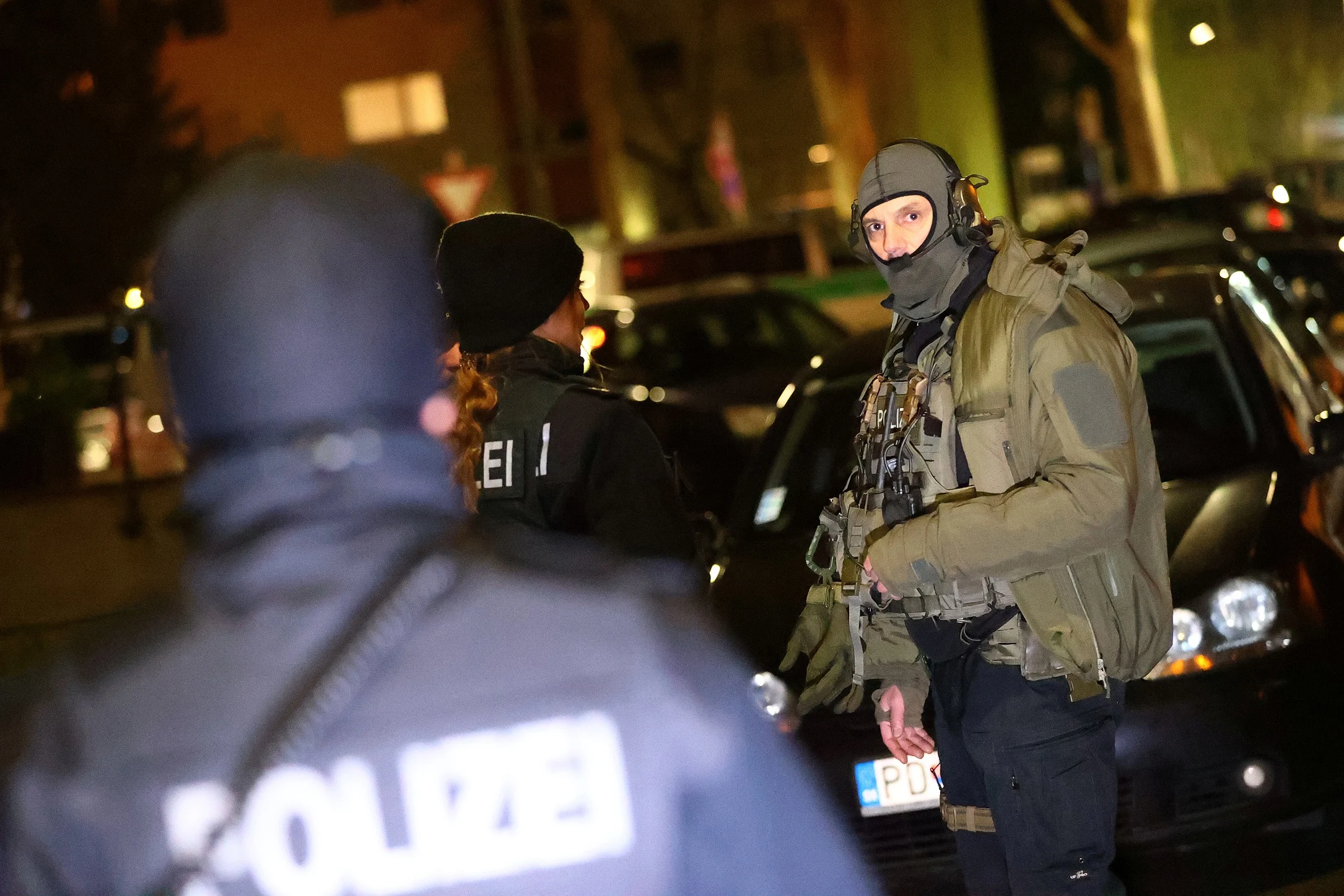 משטרת גרמניה בתקרית הירי בעיירה הנאו
