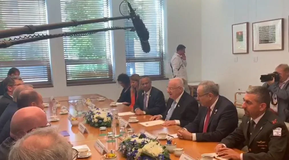 נשיא המדינה ראובן ריבלין נפגש עם ראש ממשלת אוסטרליה