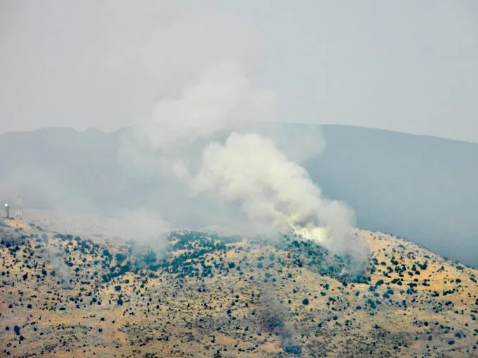 תיעוד לבנוני של התקרית בהר דב בין חוליית חזבאללה לחיילי צה''ל