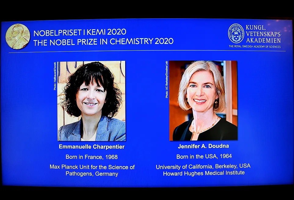זוכות פרס הנובל בכימיה, עמנואל שרפנטייה וג'ניפר דאודנה