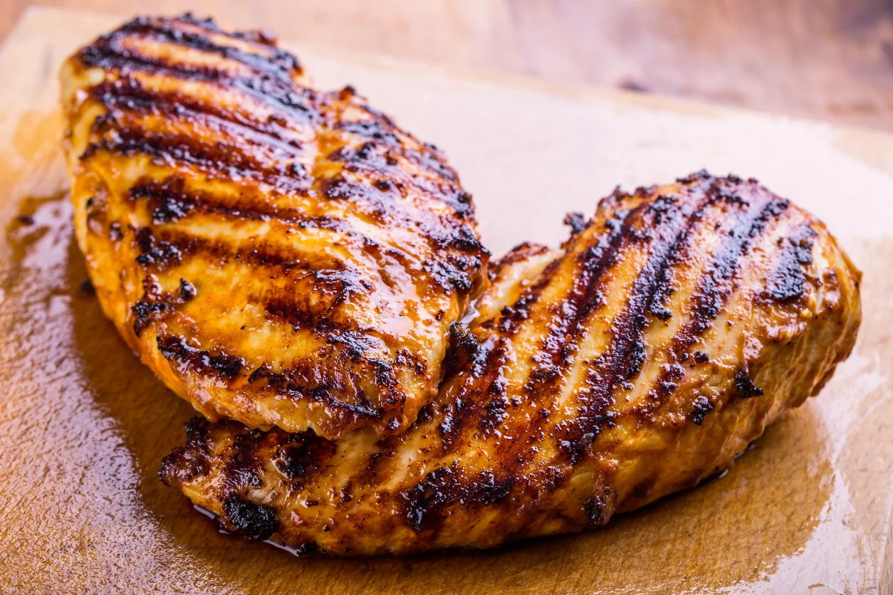 Grilled Chicken Breast In Different Variations