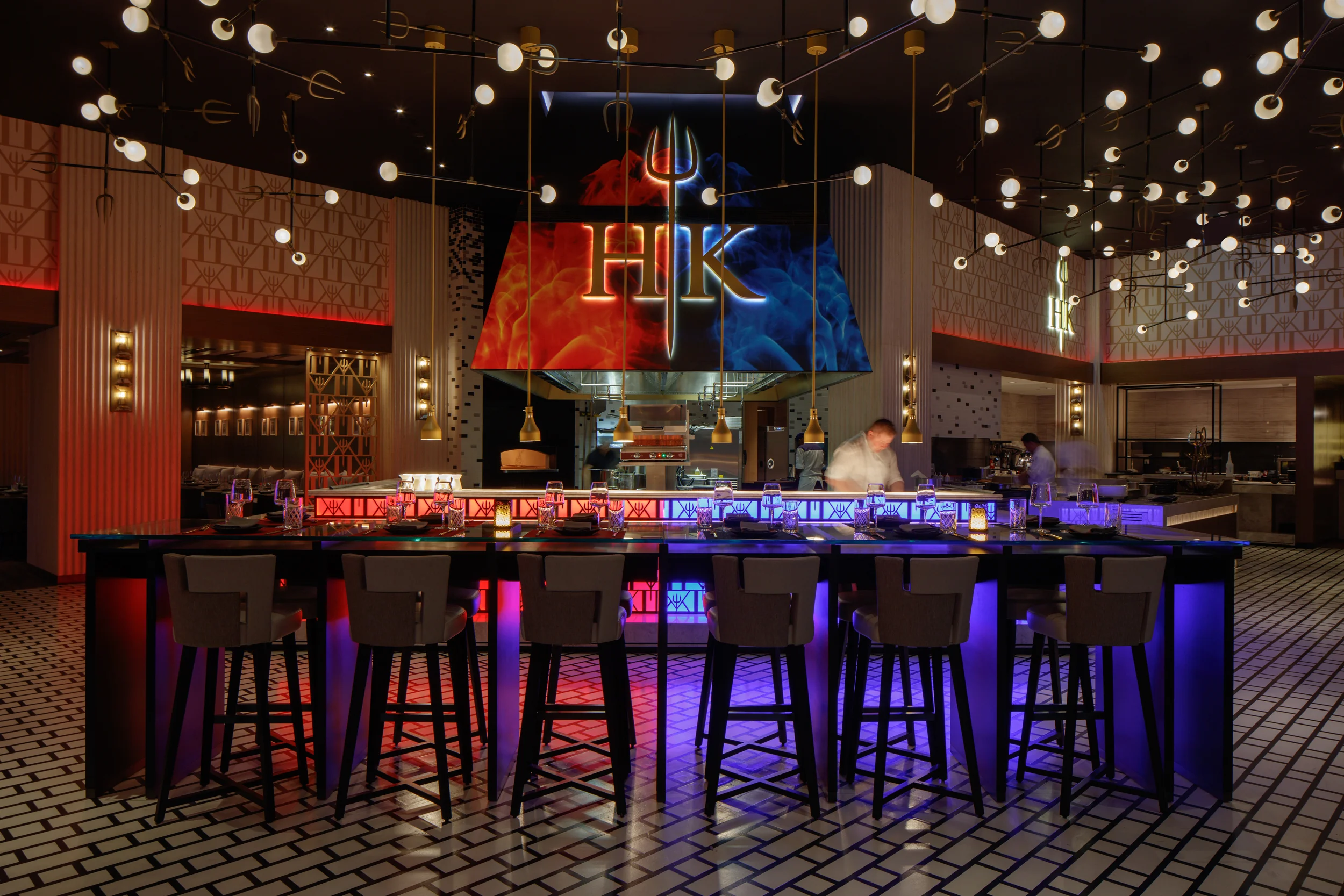 Hell's,kitchen,restaurant,at,caesors,palace,bluewaters,dubai,,3,dec