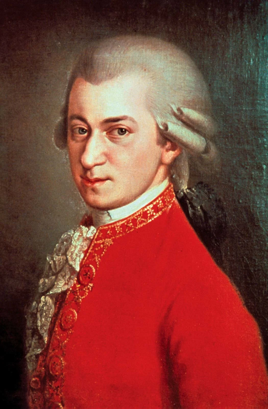 Painting Wolfgang Amadeus Moza