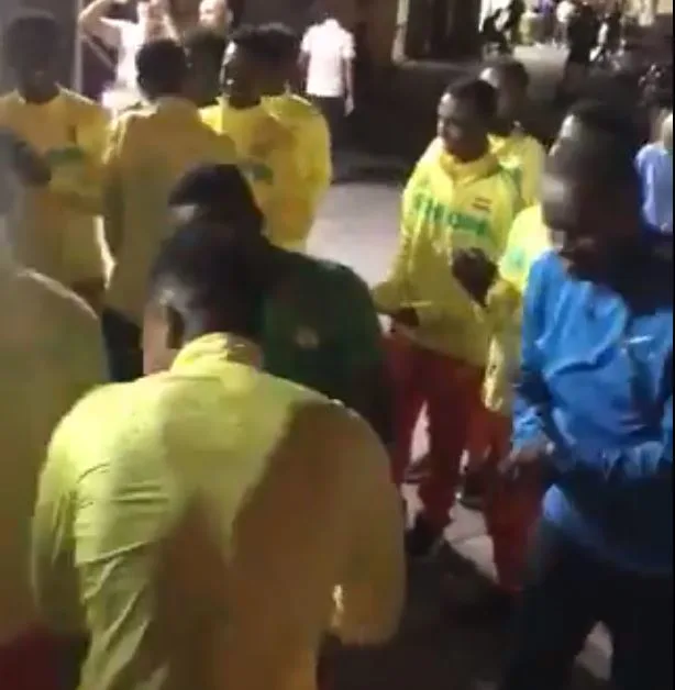 שחקני נבחרת אתיופיה בכדורגל מבלים בארץ