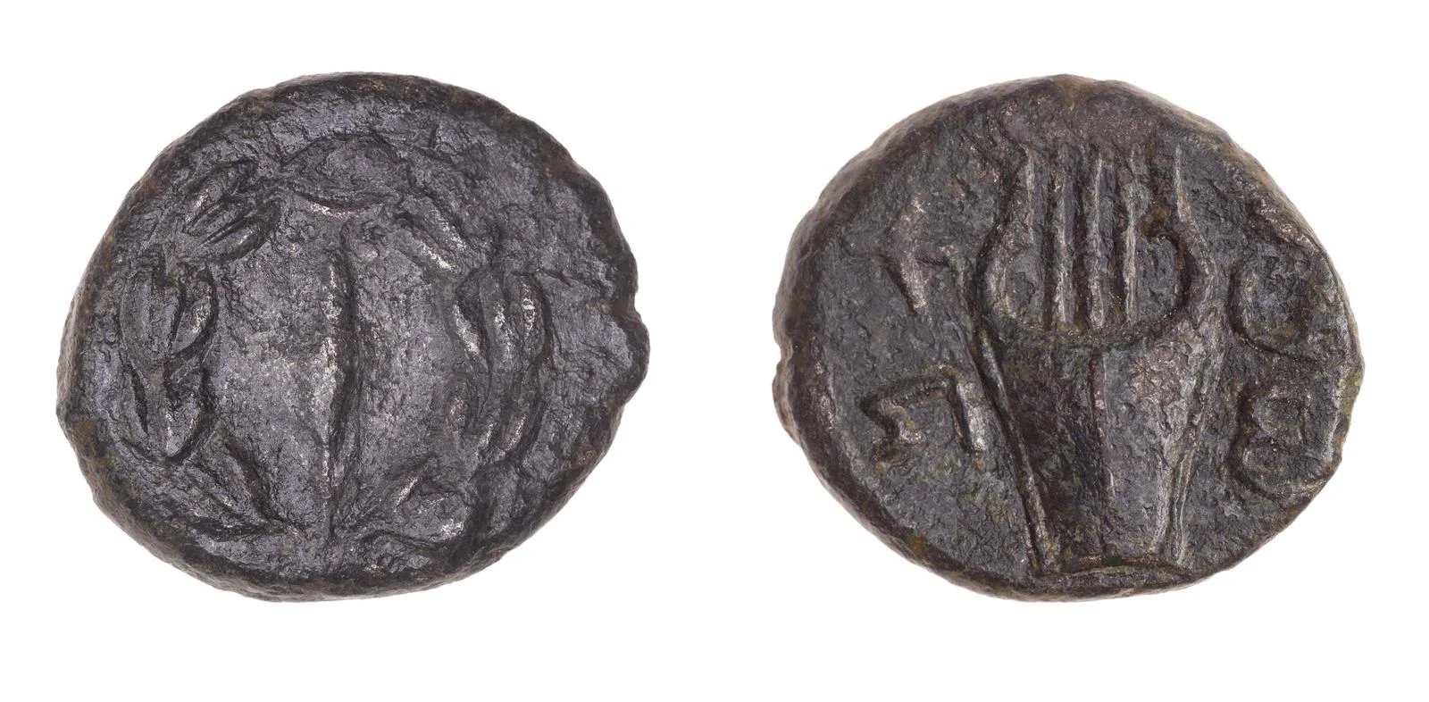 מטבעות היסטורים מתקופת מרד היהודים ברומאים
