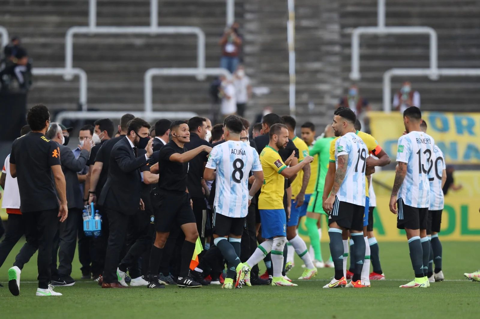 המשחק שפוצץ בין הנבחרות ארגנטינה וברזיל