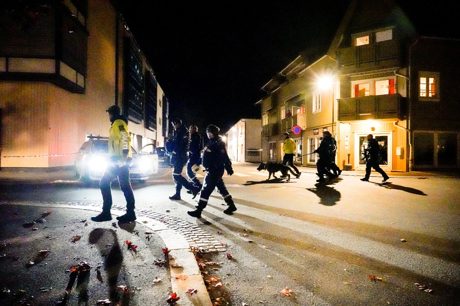זירת הרצח בקונגסברג שבנורווגיה