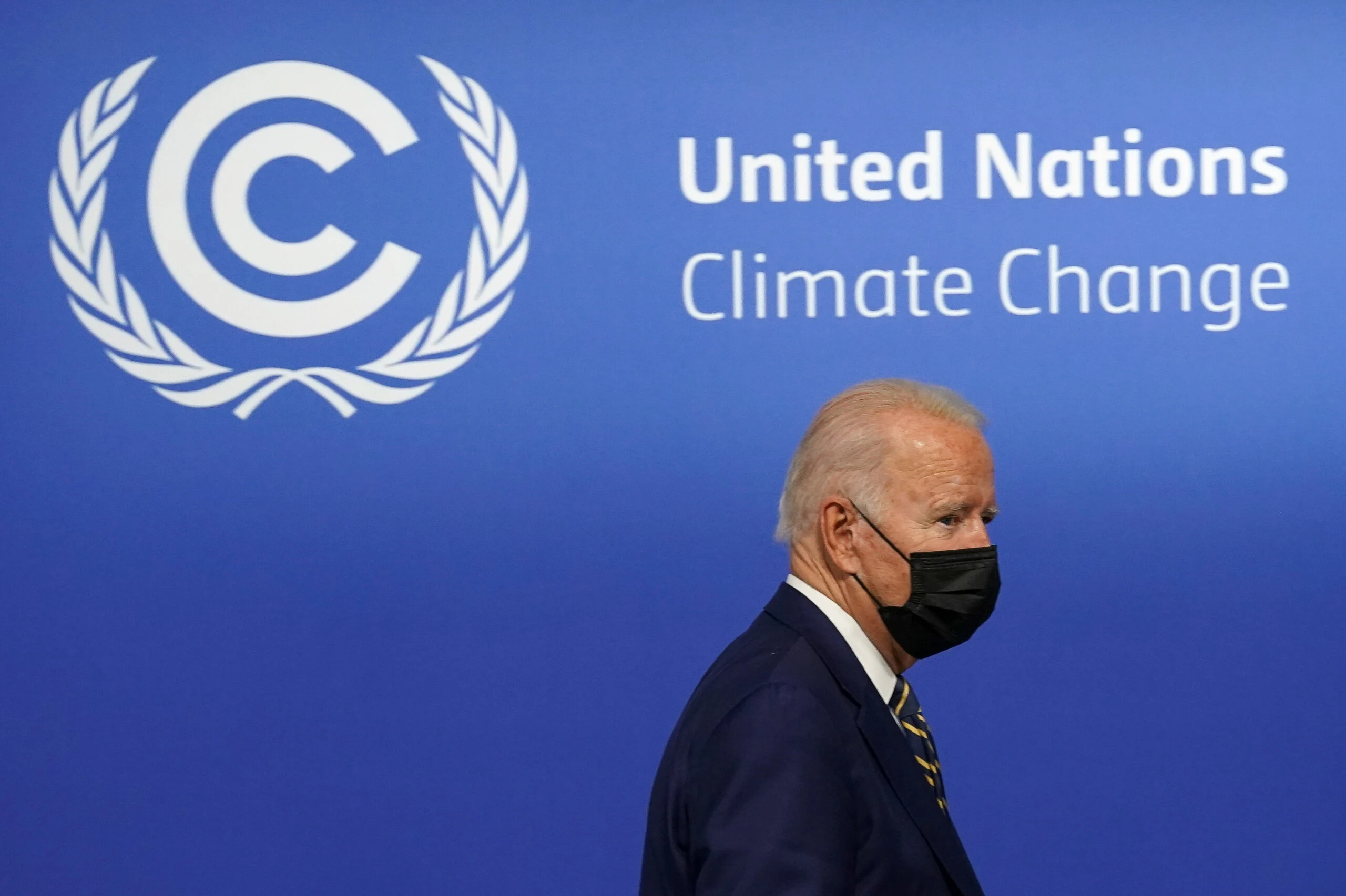 נשיא ארה''ב ג'ו ביידן בוועידת האקלים בגלאזגו