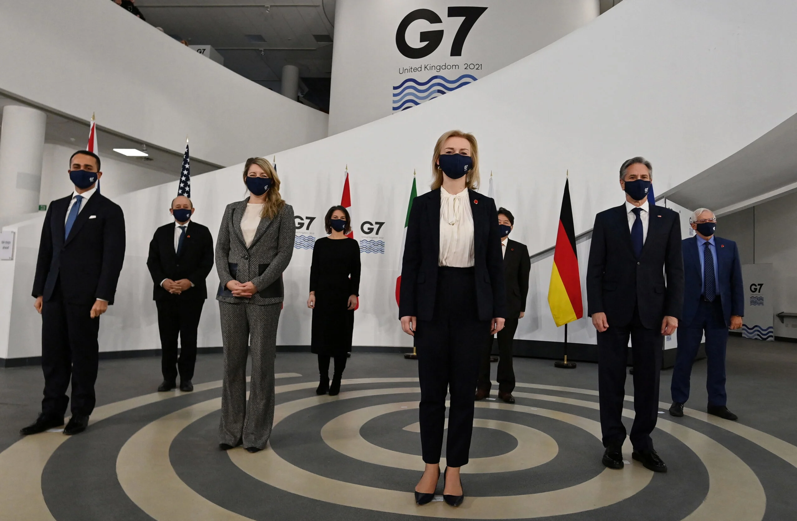 שרי החוץ של ה-G7 בליברפול