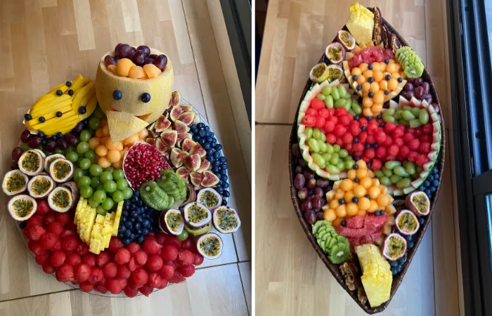 מגשי פירות fruit arts