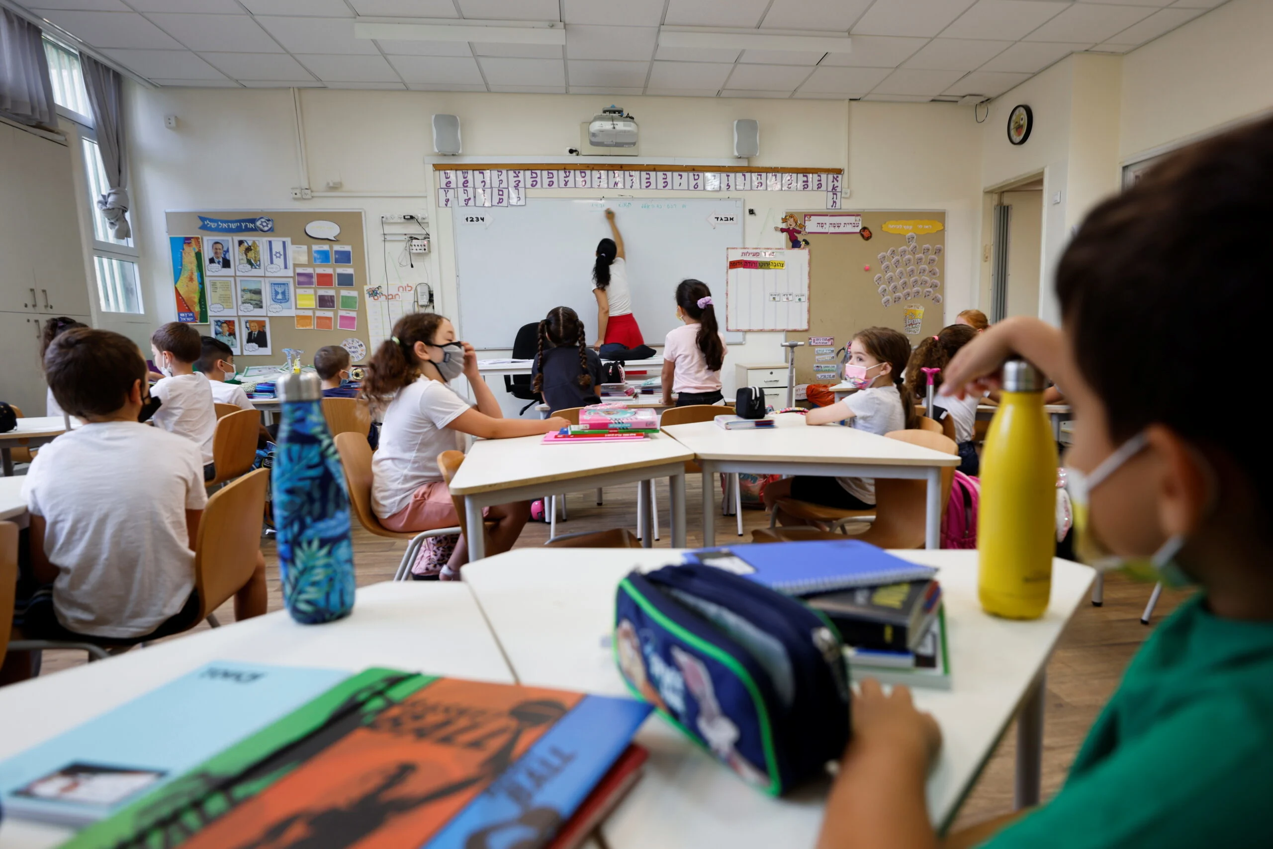 Students In Israel Return To School Under Strict Covid 19 Measures
