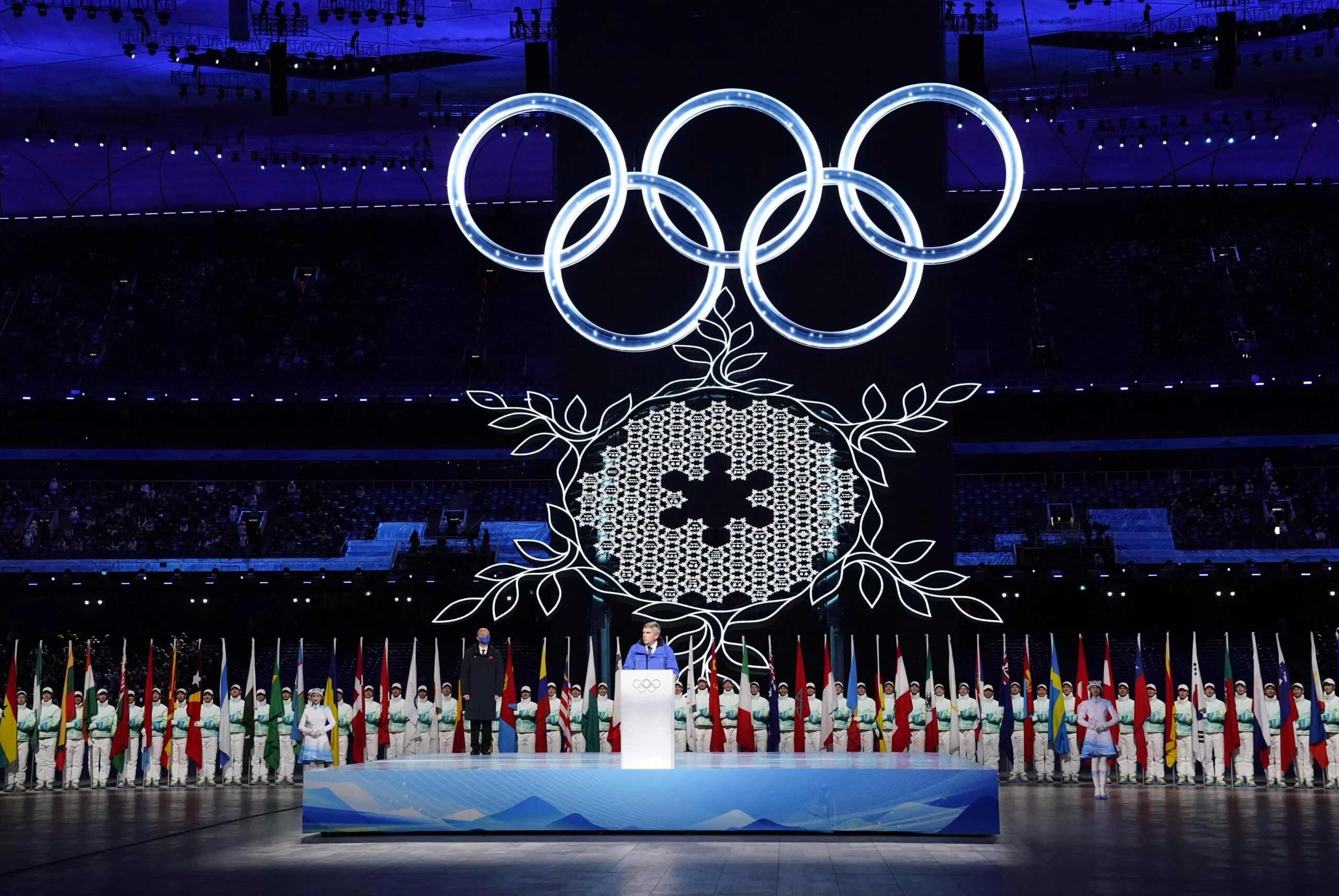 טקס פתיחת אולימפיאדת החורף 2022 בבייג'נג
