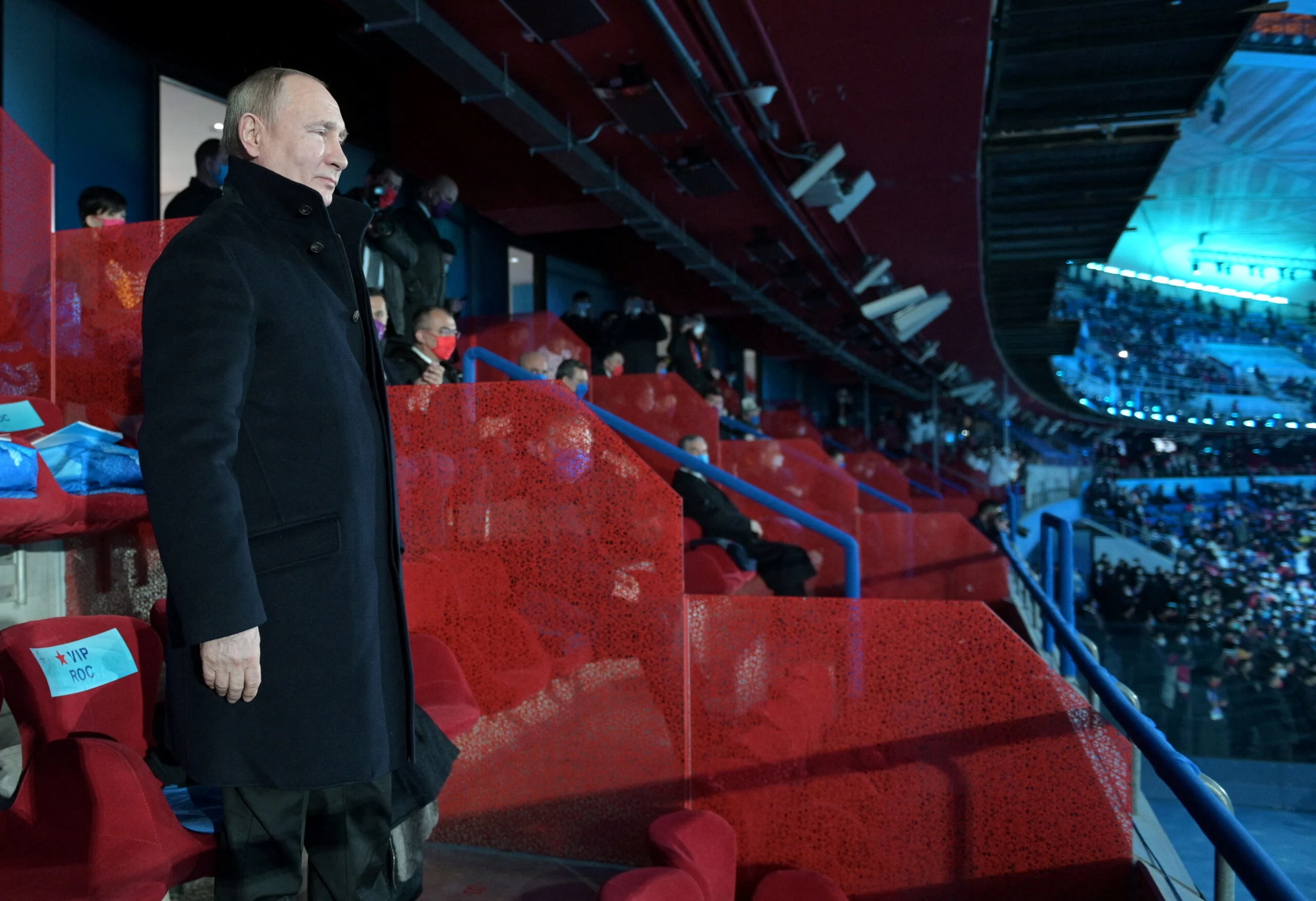 שיא רוסיה ולדימיר פוטין בטקס פתיחת אולימפיאדת החורף בבייג'ינג