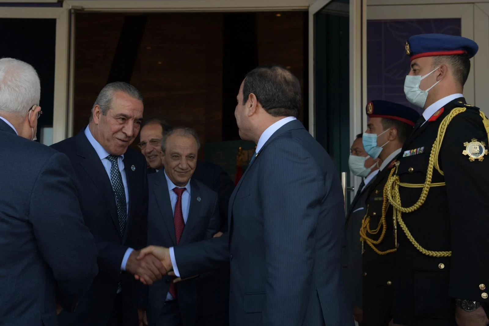 חוסיין א-שייח מאג'ד פרג' נשיא מצרים א-סיסי