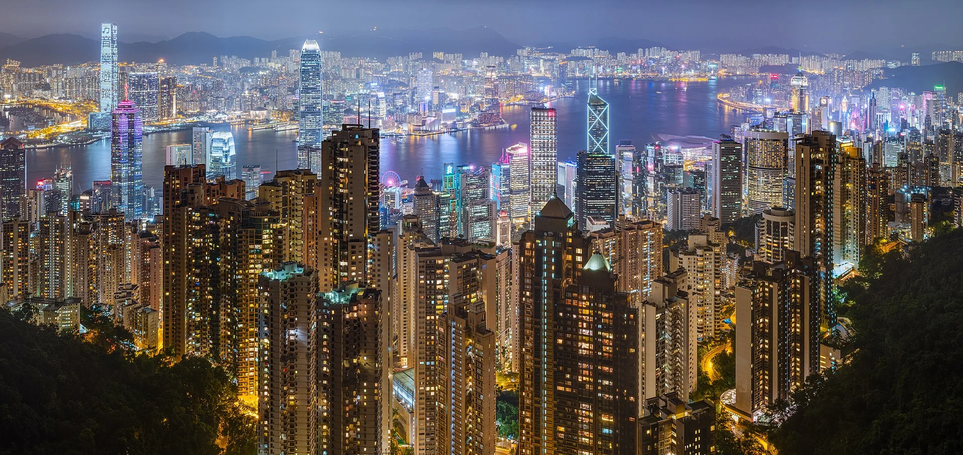 Hong Kong Harbour Night 2019 0