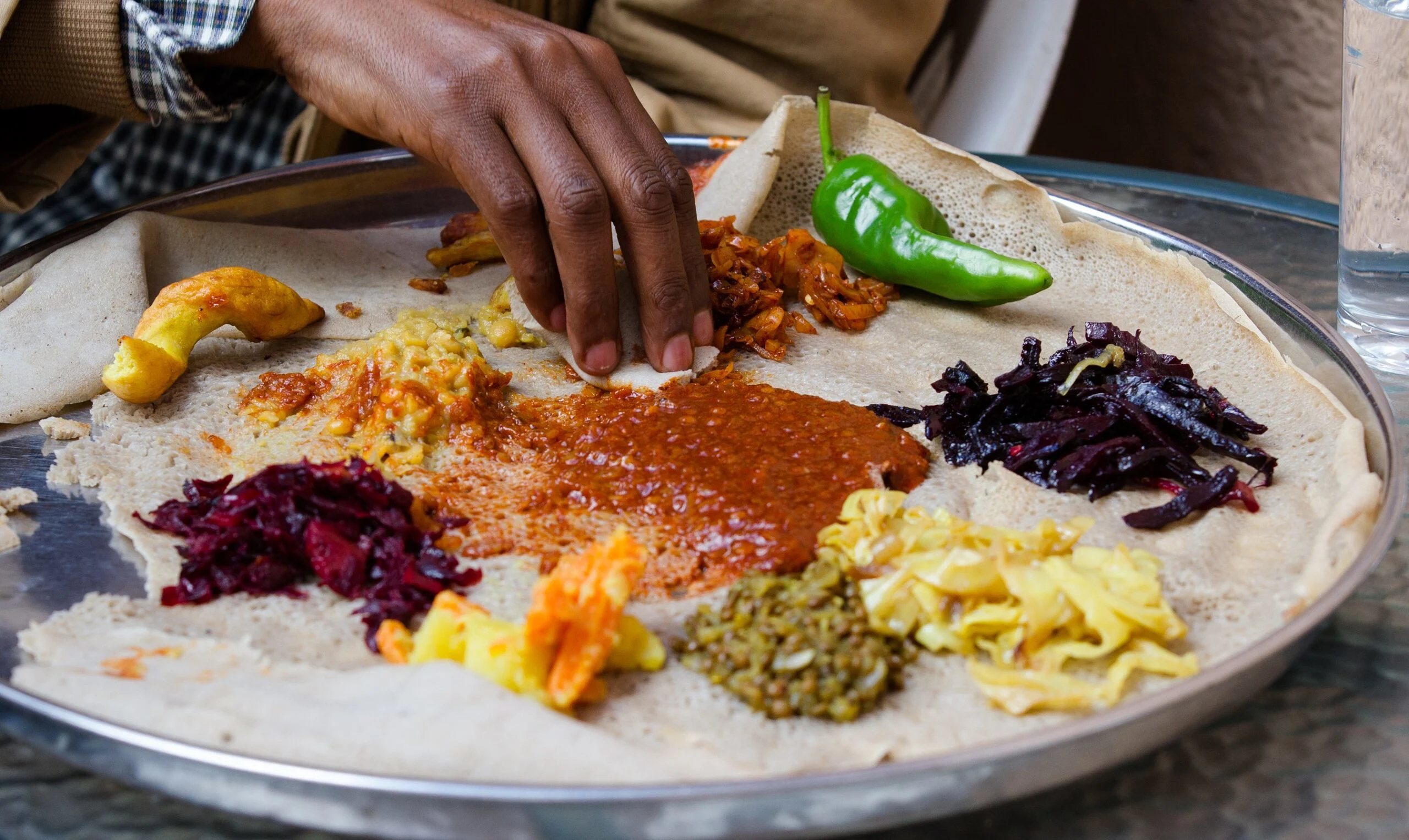 Ethiopian,traditional,food