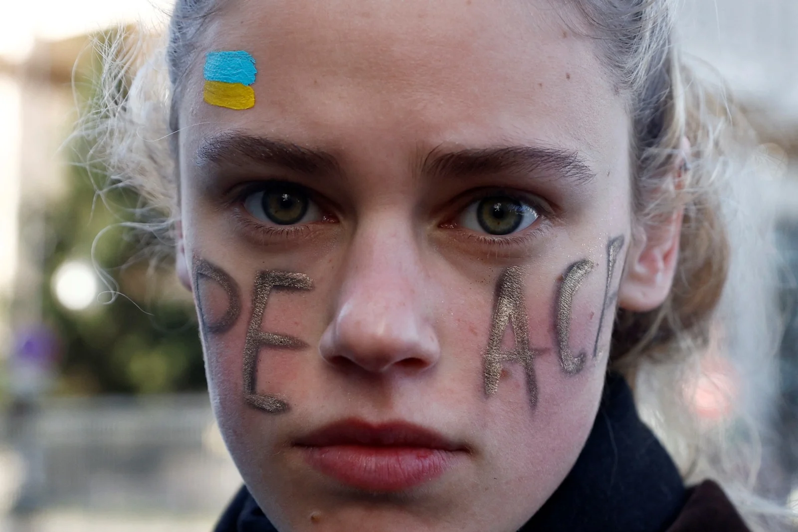 הפגנת תמיכה באוקראינה בפריז, צרפת
