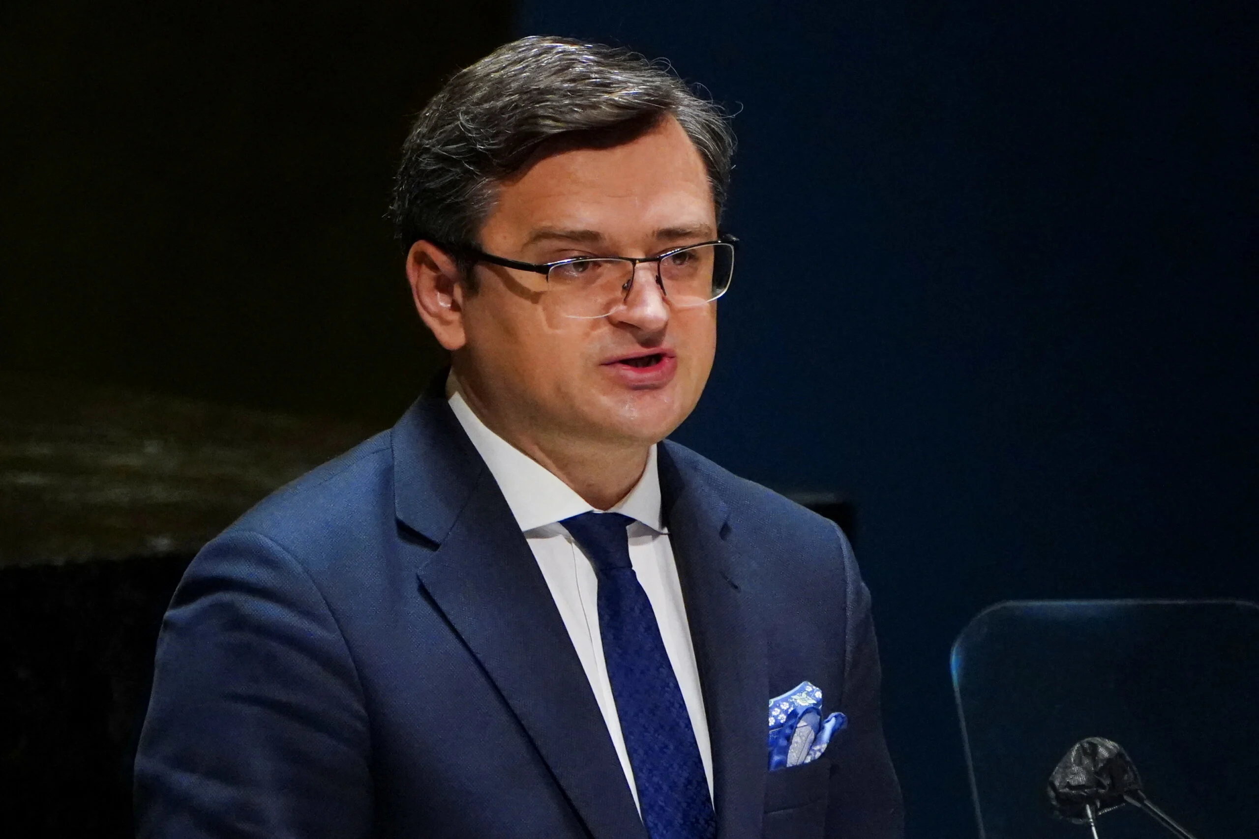 שר החוץ האוקראיני דמיטרו קולבה