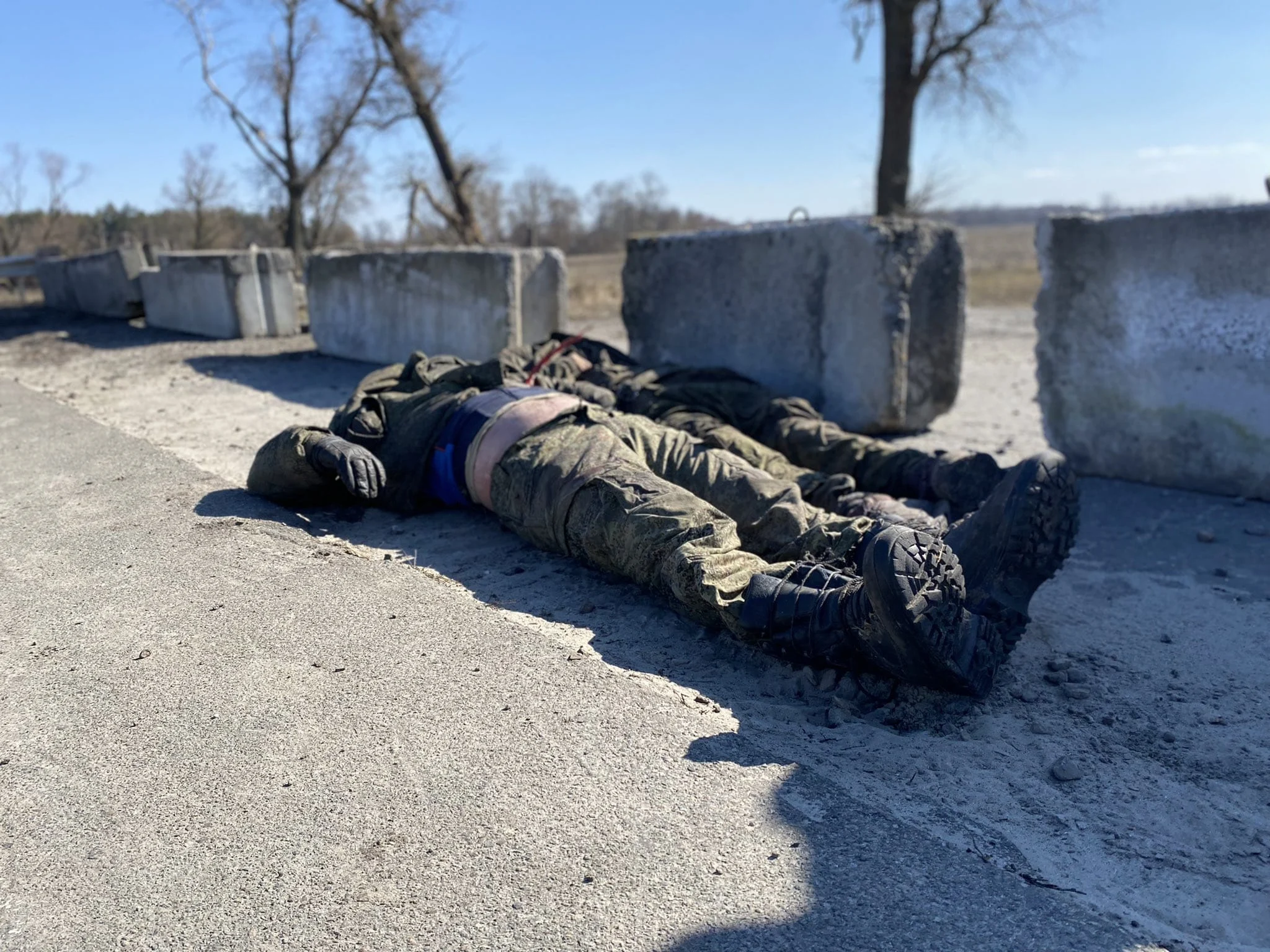 גופות של חיילים רוסים