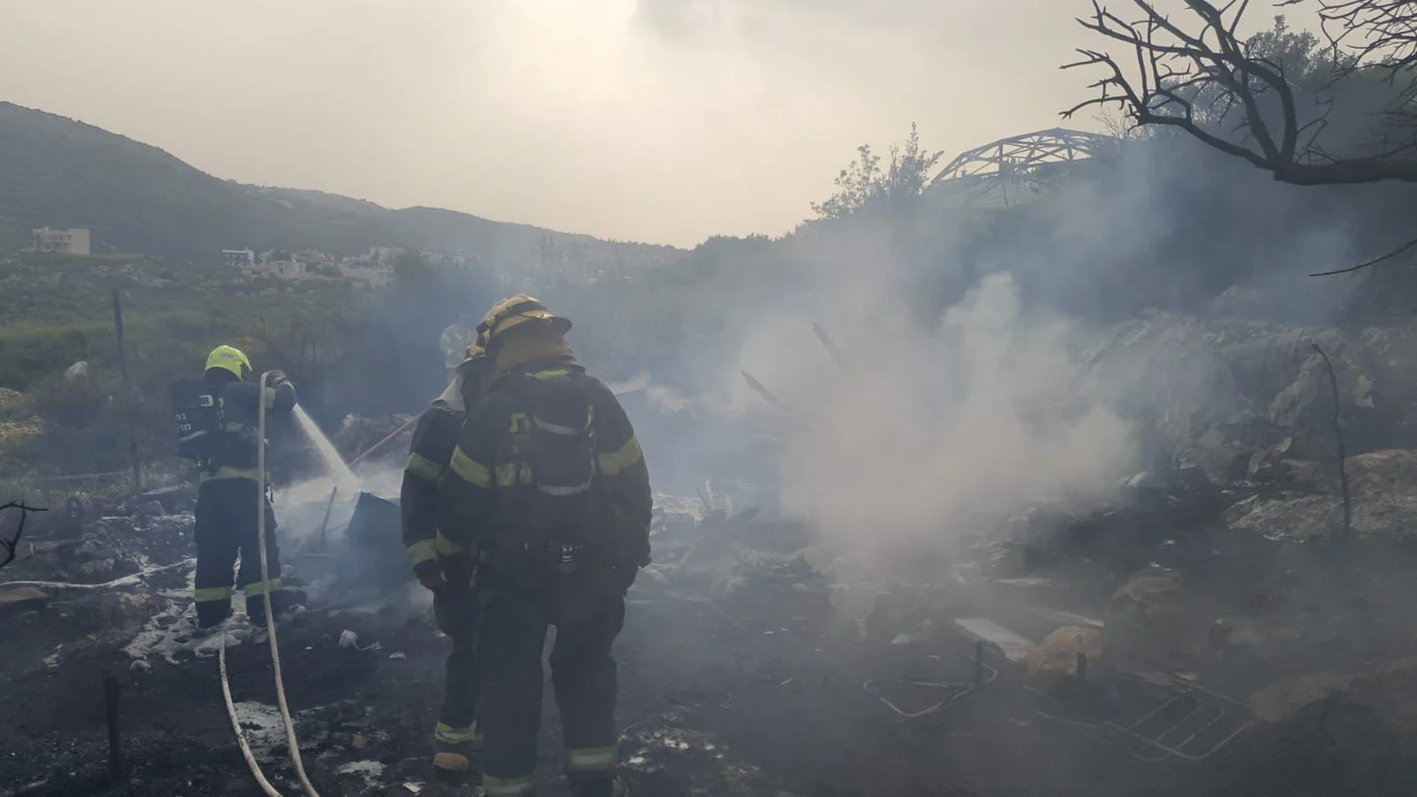 ילדה נספתה שריפה כפר אקולוגי אדמה גליל מערבי