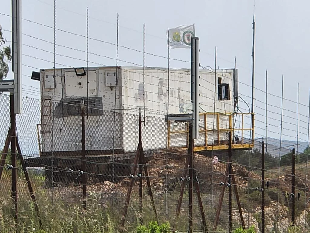 עמדות חיבזאללה בגבול לבנון