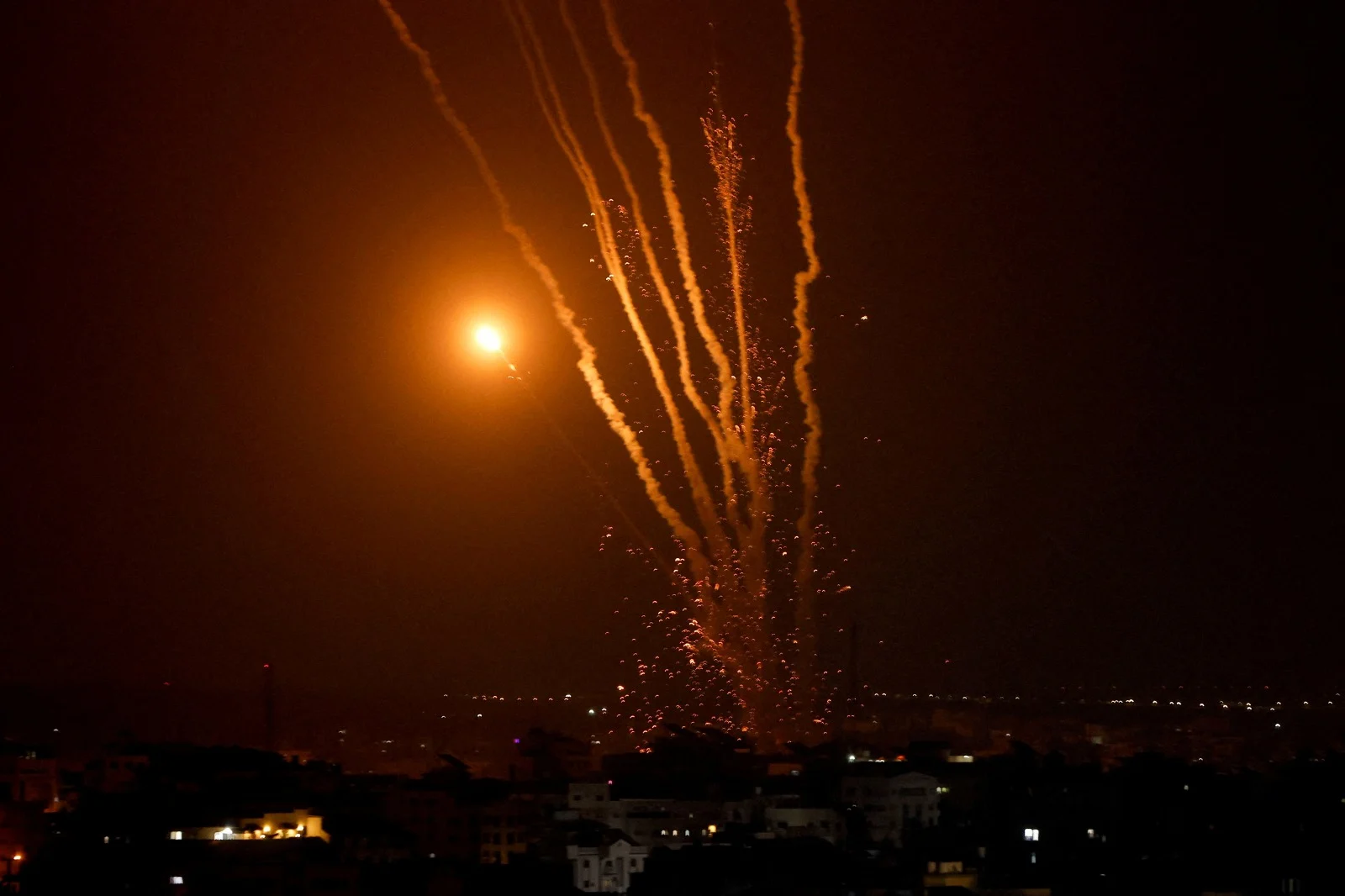 שיגורים מרצועת עזה לעבר ישראל