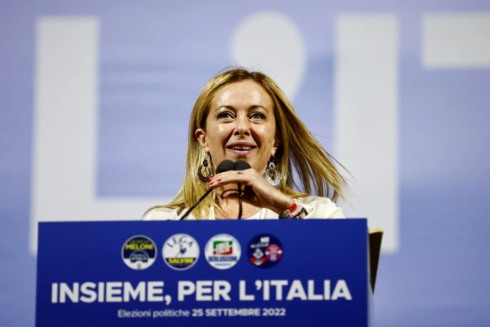 ג'ורג'יה מלוני, צפויה להיות האישה הראשונה כראש ממשלת איטליה