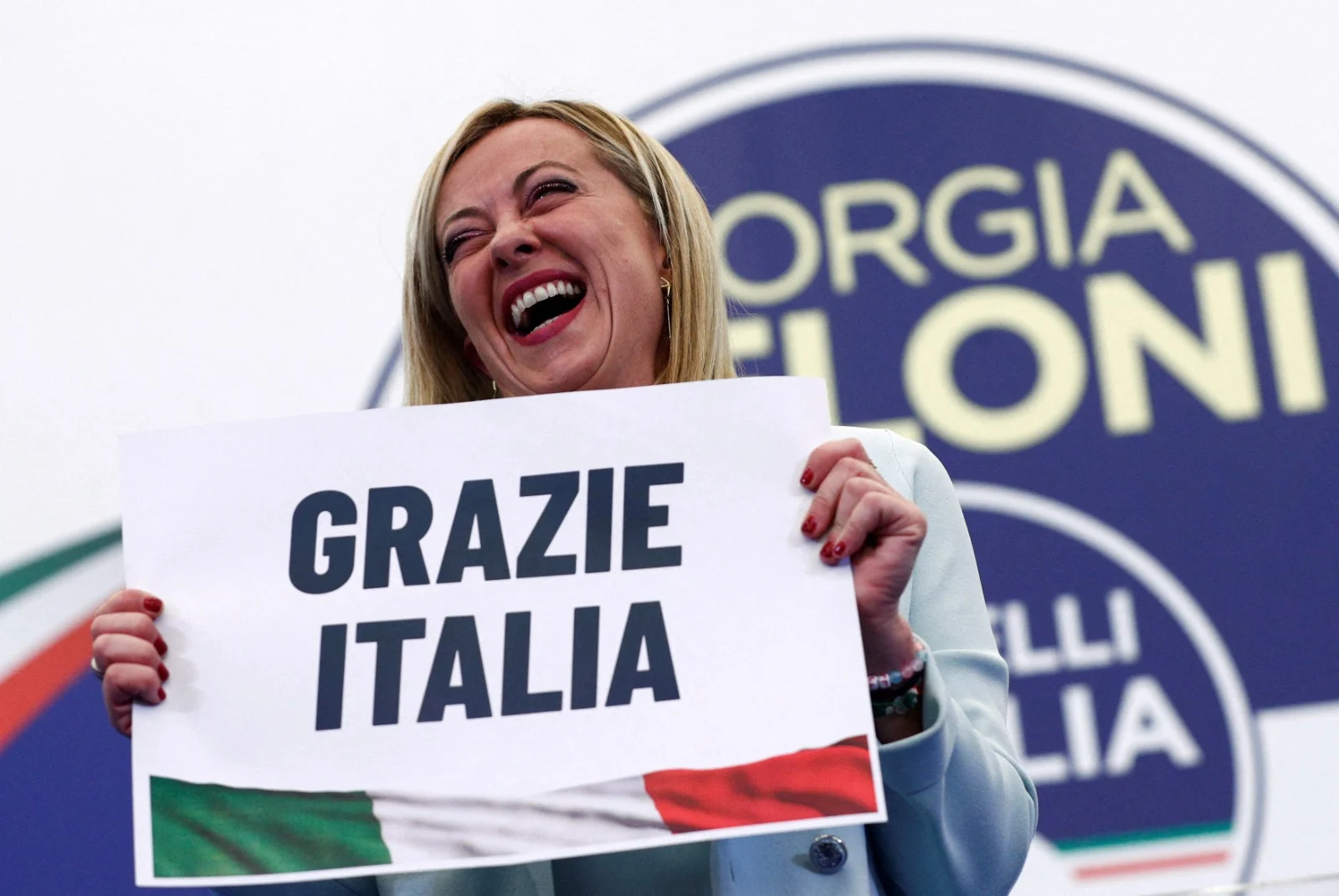 מנהיגת מפלגת ''האחים של איטליה'', ג'ורג'יה מלוני