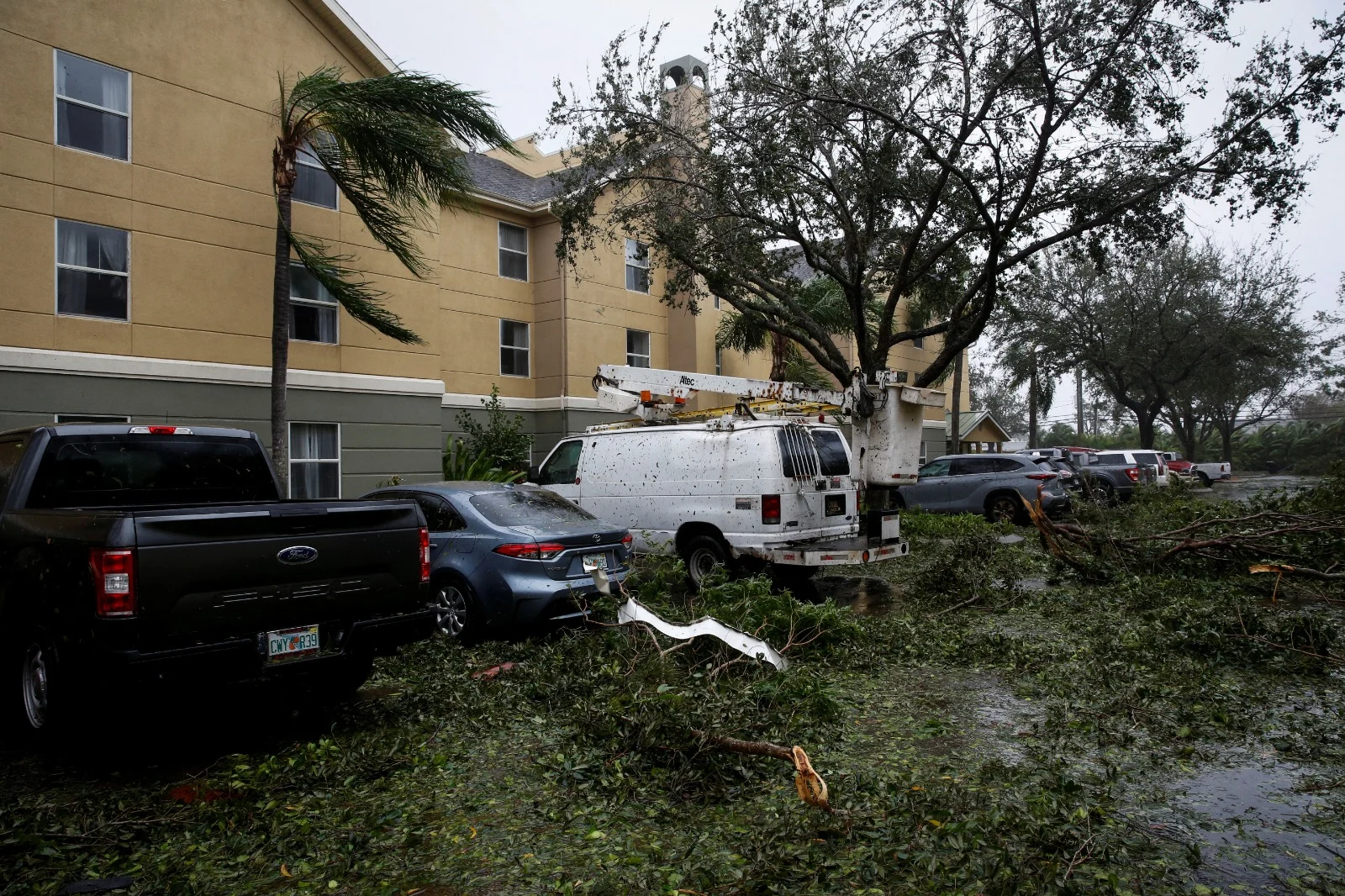נזקי הוריקן ''איאן'' בפלורידה