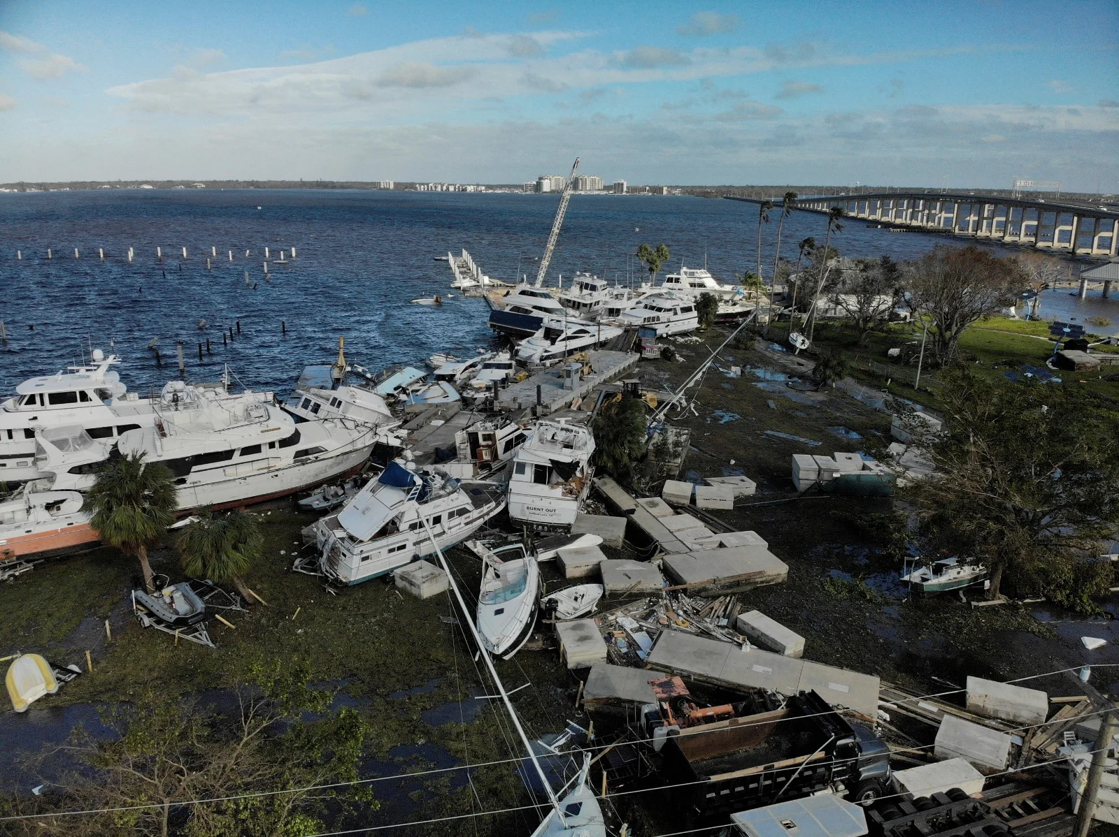הנזק מהוריקן ''איאן'' בפלורידה
