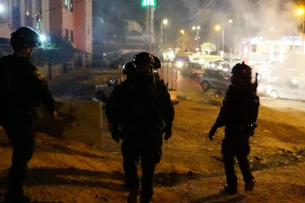 כוחות המשטרה במזחר ירושלים