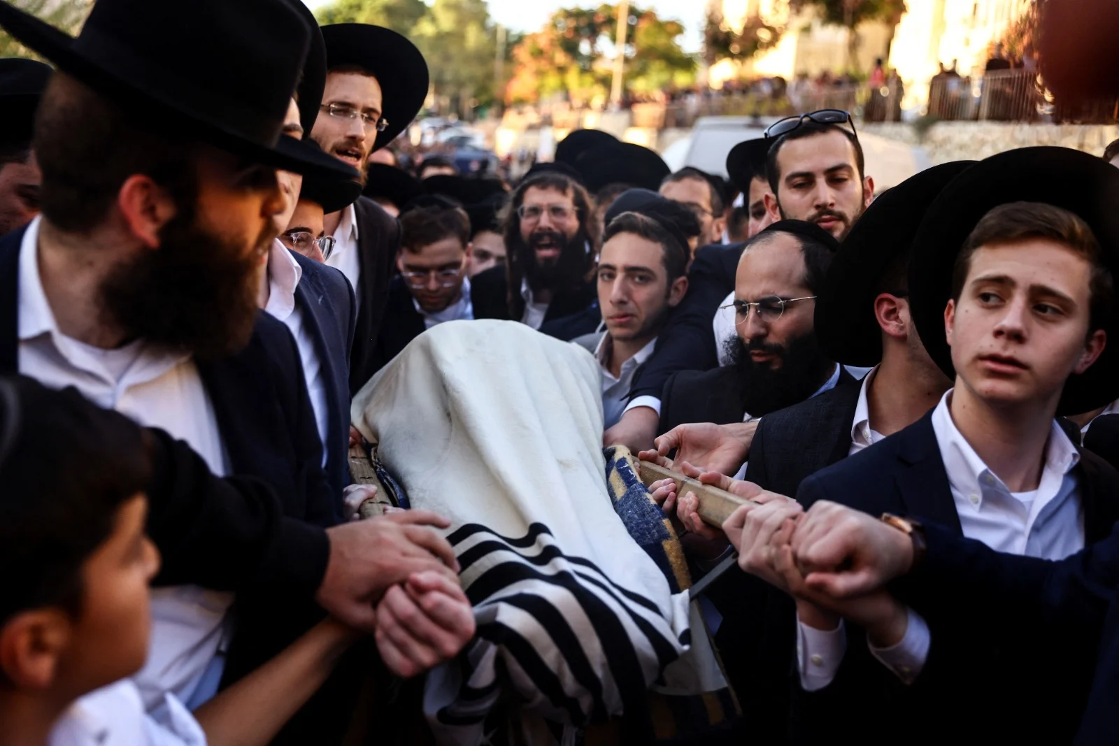 הלווייתו של אריה שצ'ופק שנרצח בפיגוע בירושלים