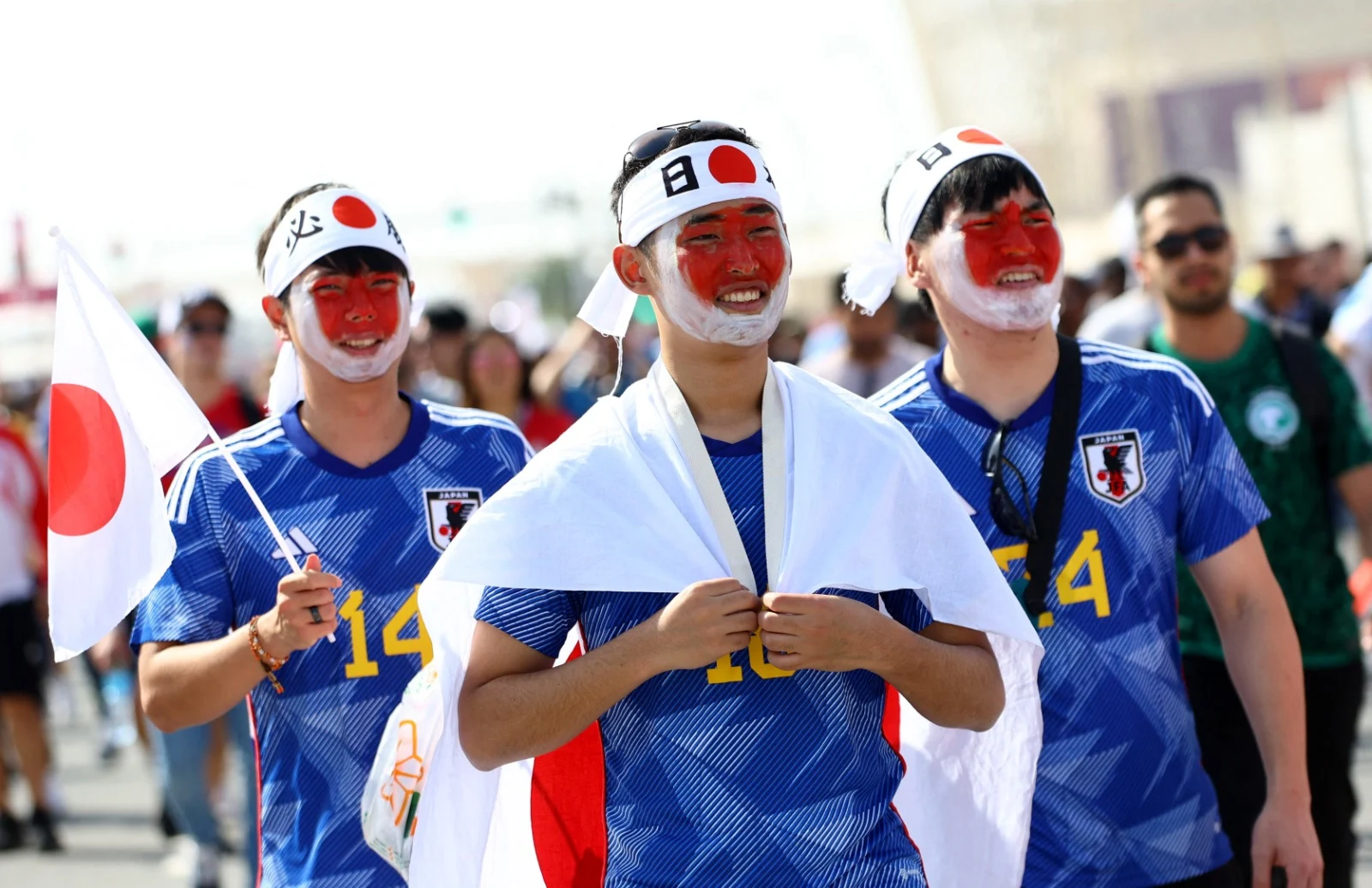 אוהדי יפן מונדיאל 2022 בקטר