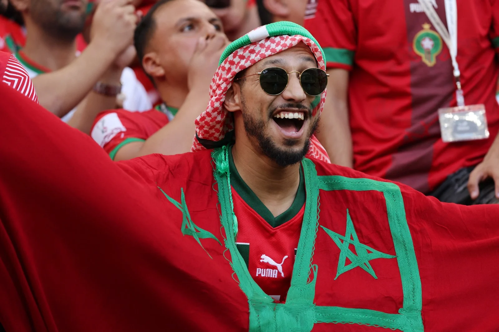 אוהד מרוקו מונדיאל 2022 בקטר